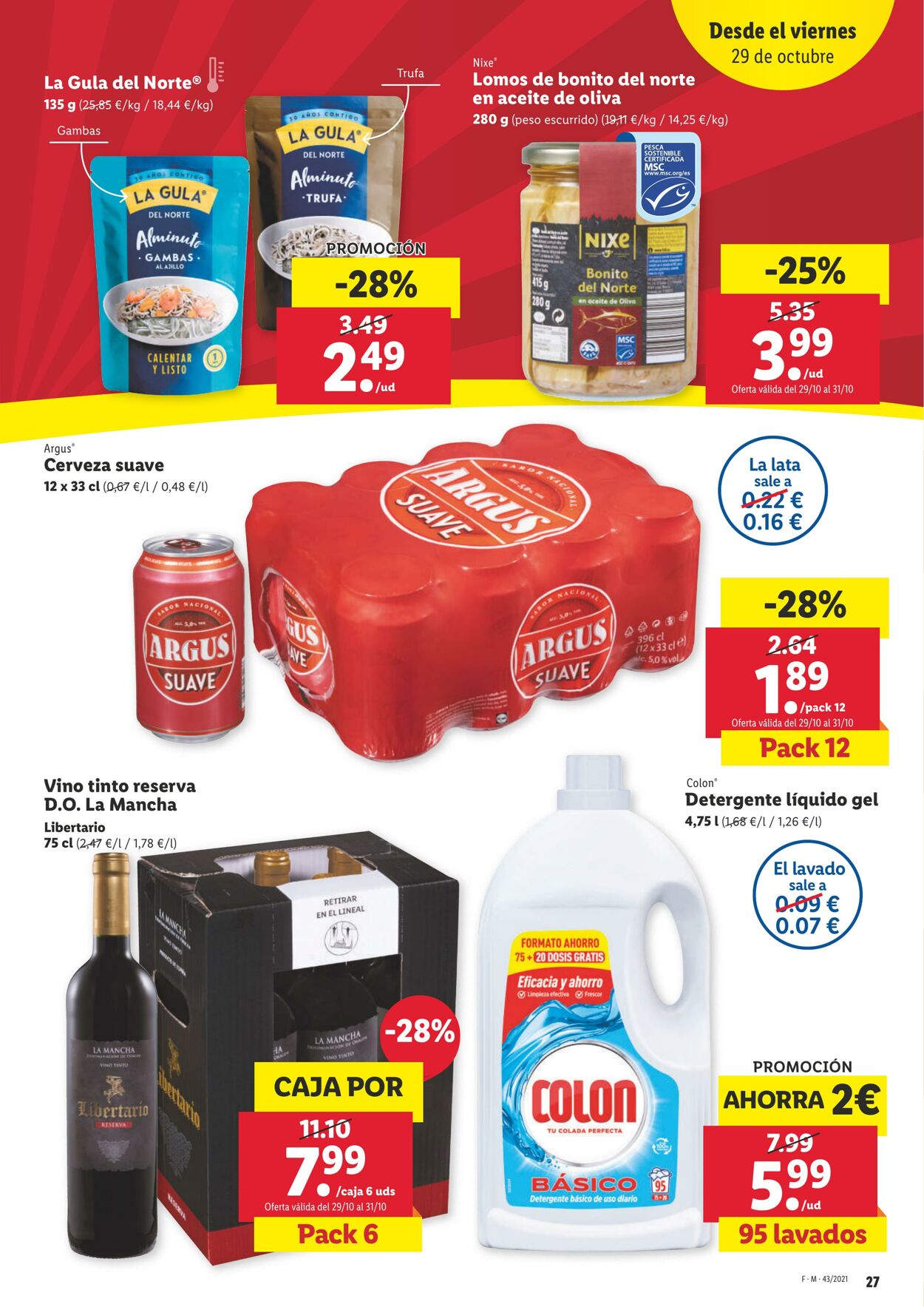 Folleto Lidl 21.10.2021 - 28.10.2021