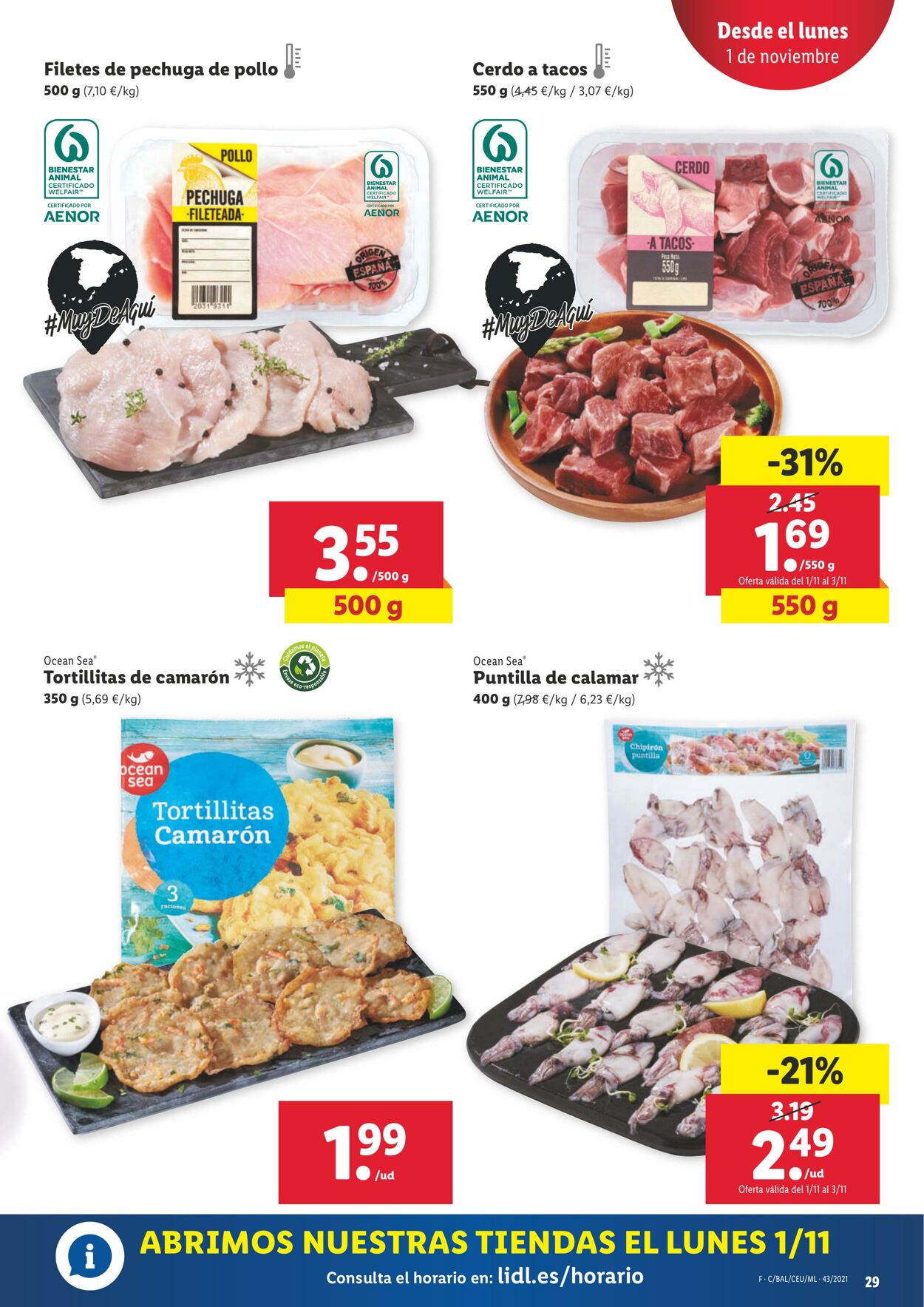 Folleto Lidl 21.10.2021 - 28.10.2021