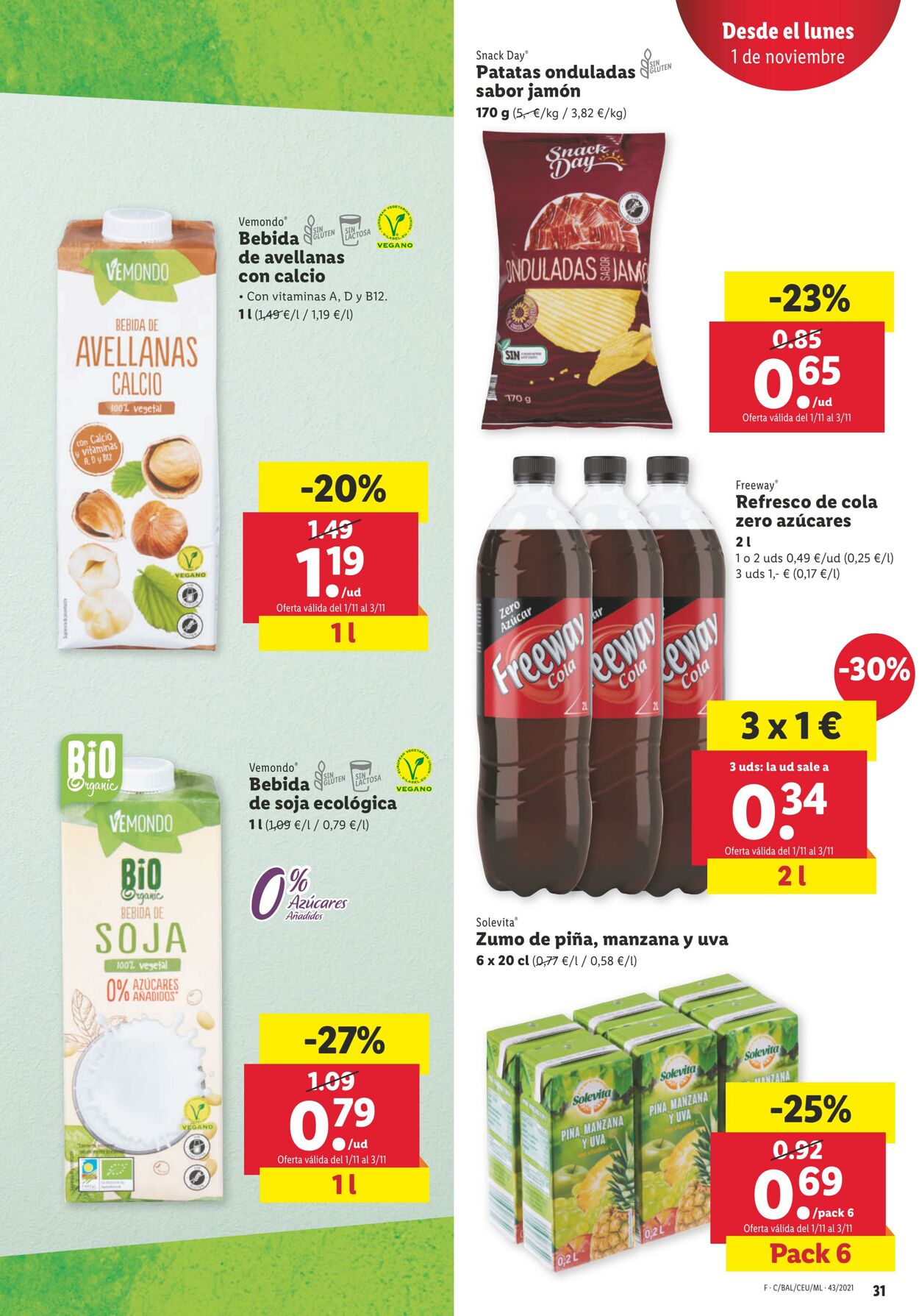 Folleto Lidl 21.10.2021 - 28.10.2021