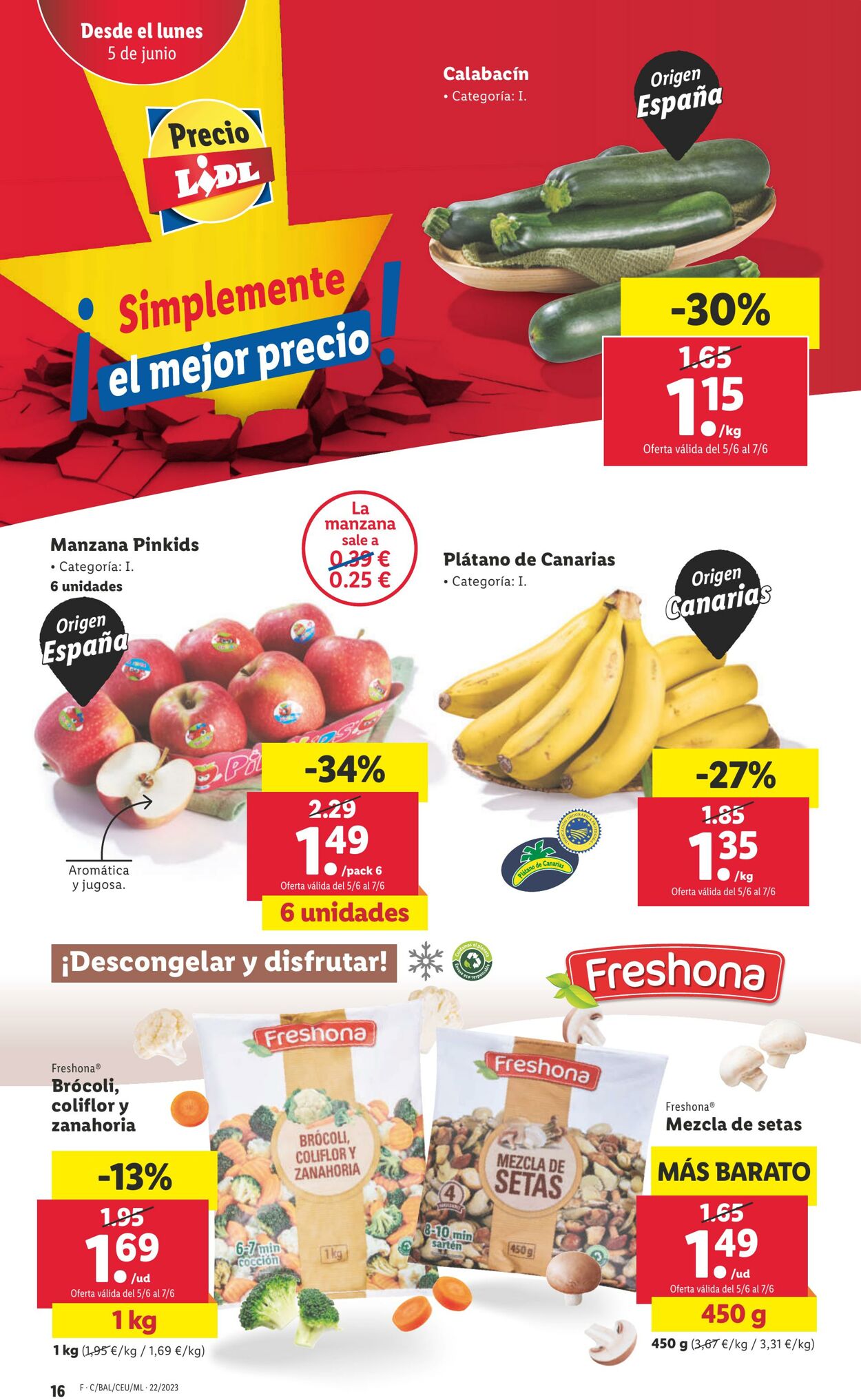 Folleto Lidl 01.06.2023 - 07.06.2023