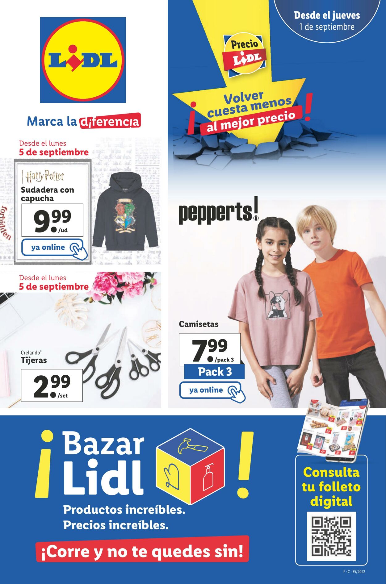 Folleto Lidl 01.09.2022 - 07.09.2022