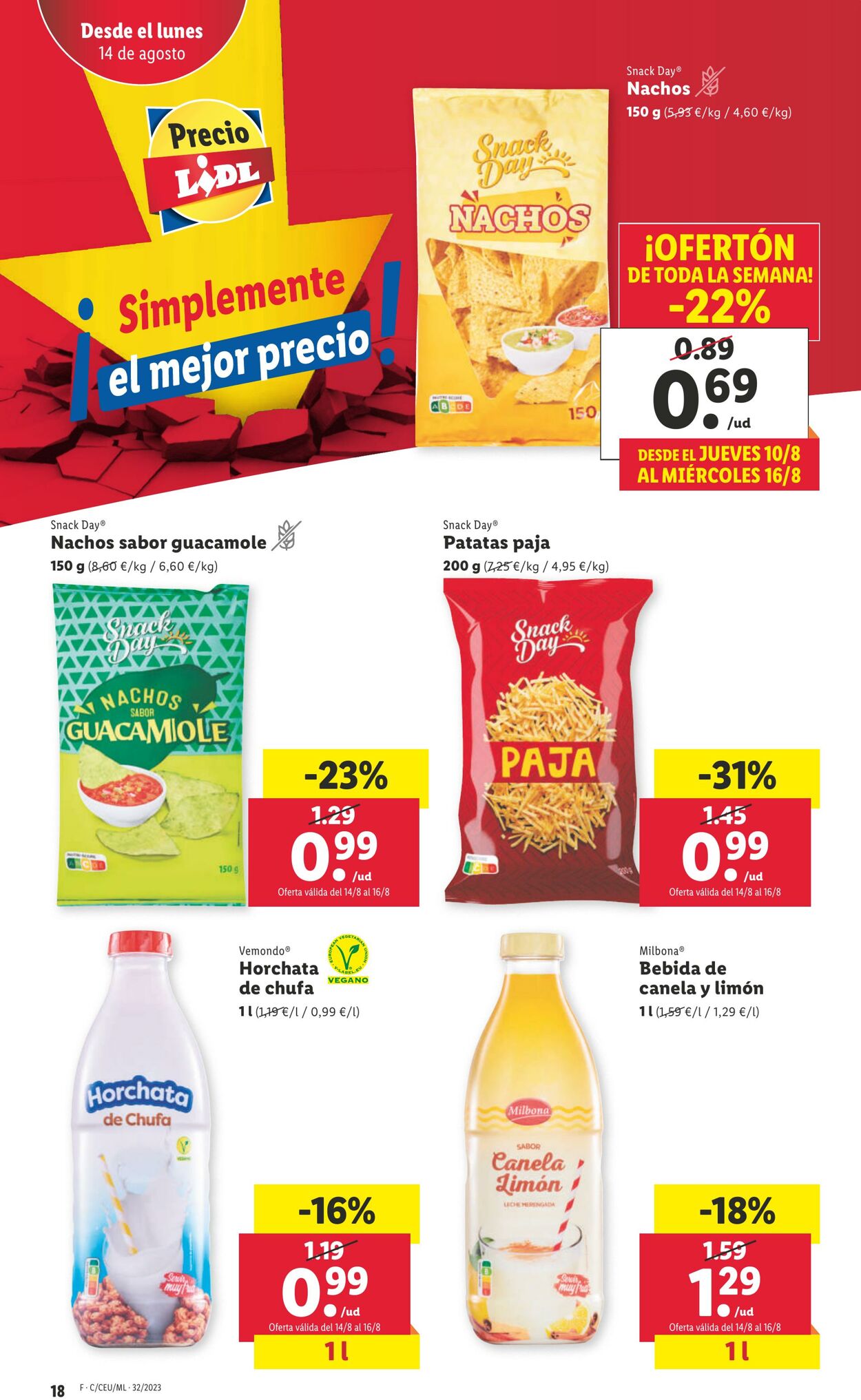 Folleto Lidl 10.08.2023 - 16.08.2023