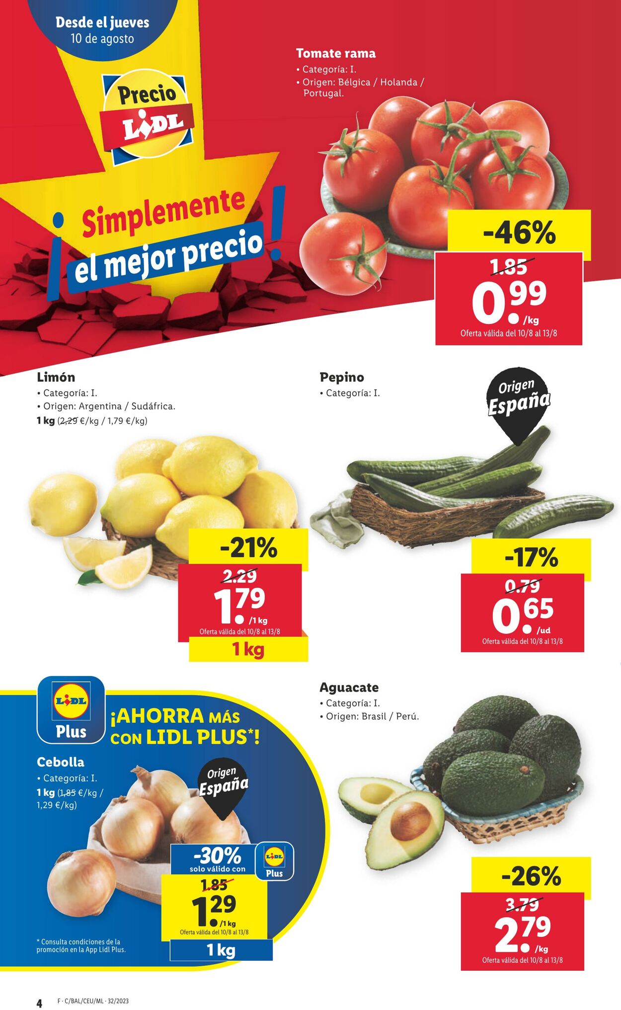 Folleto Lidl 10.08.2023 - 16.08.2023