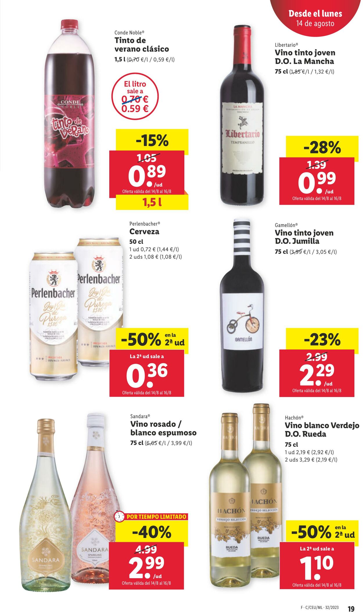 Folleto Lidl 10.08.2023 - 16.08.2023