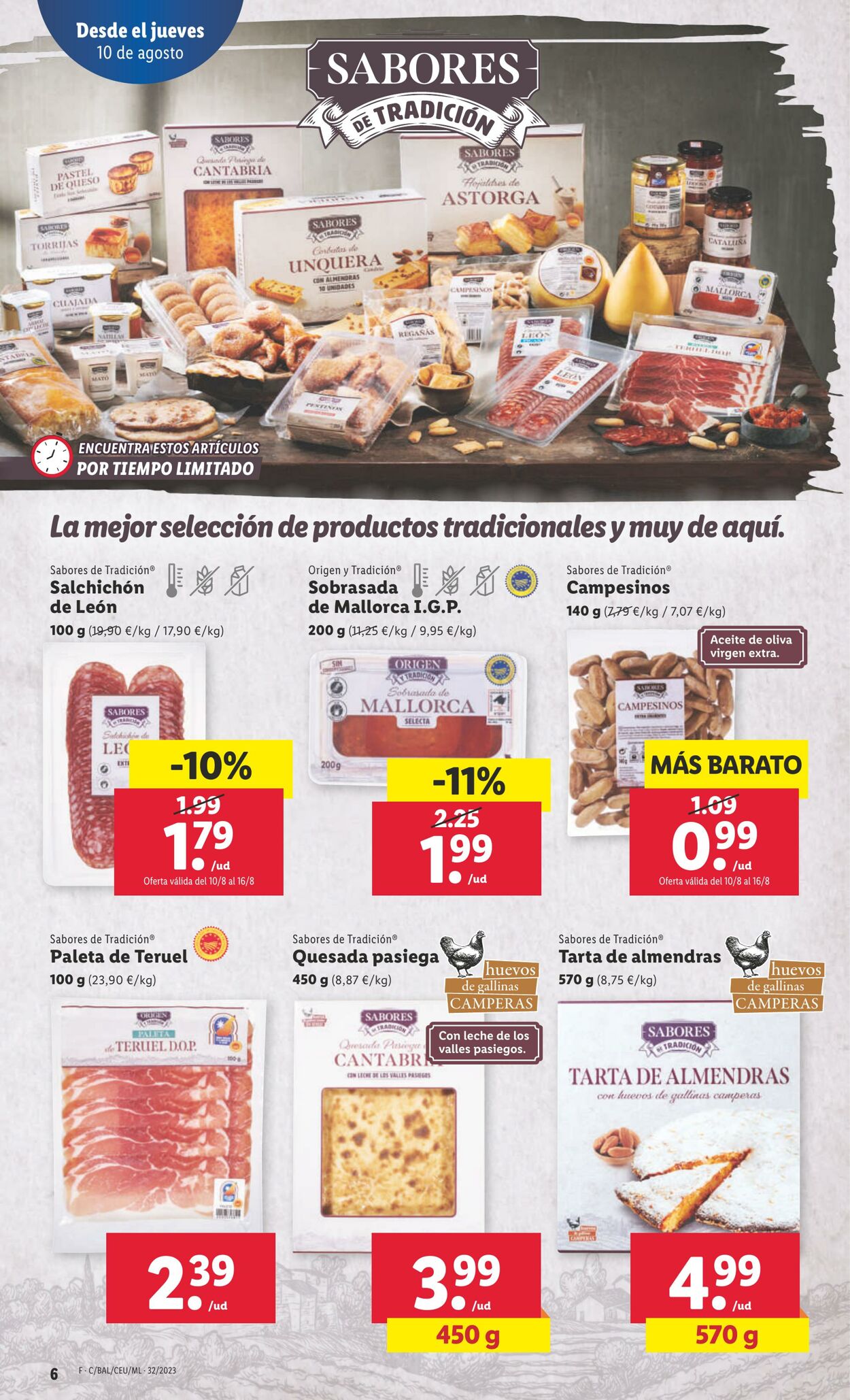 Folleto Lidl 10.08.2023 - 16.08.2023