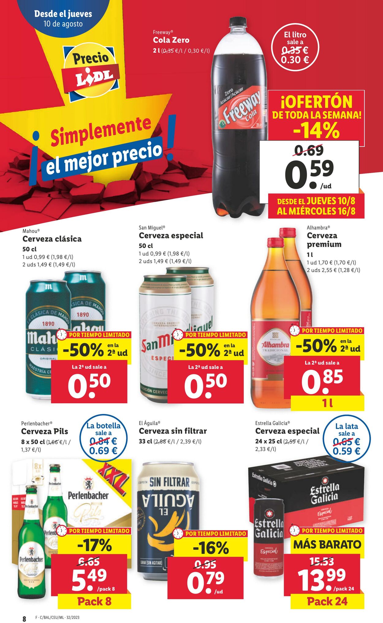 Folleto Lidl 10.08.2023 - 16.08.2023