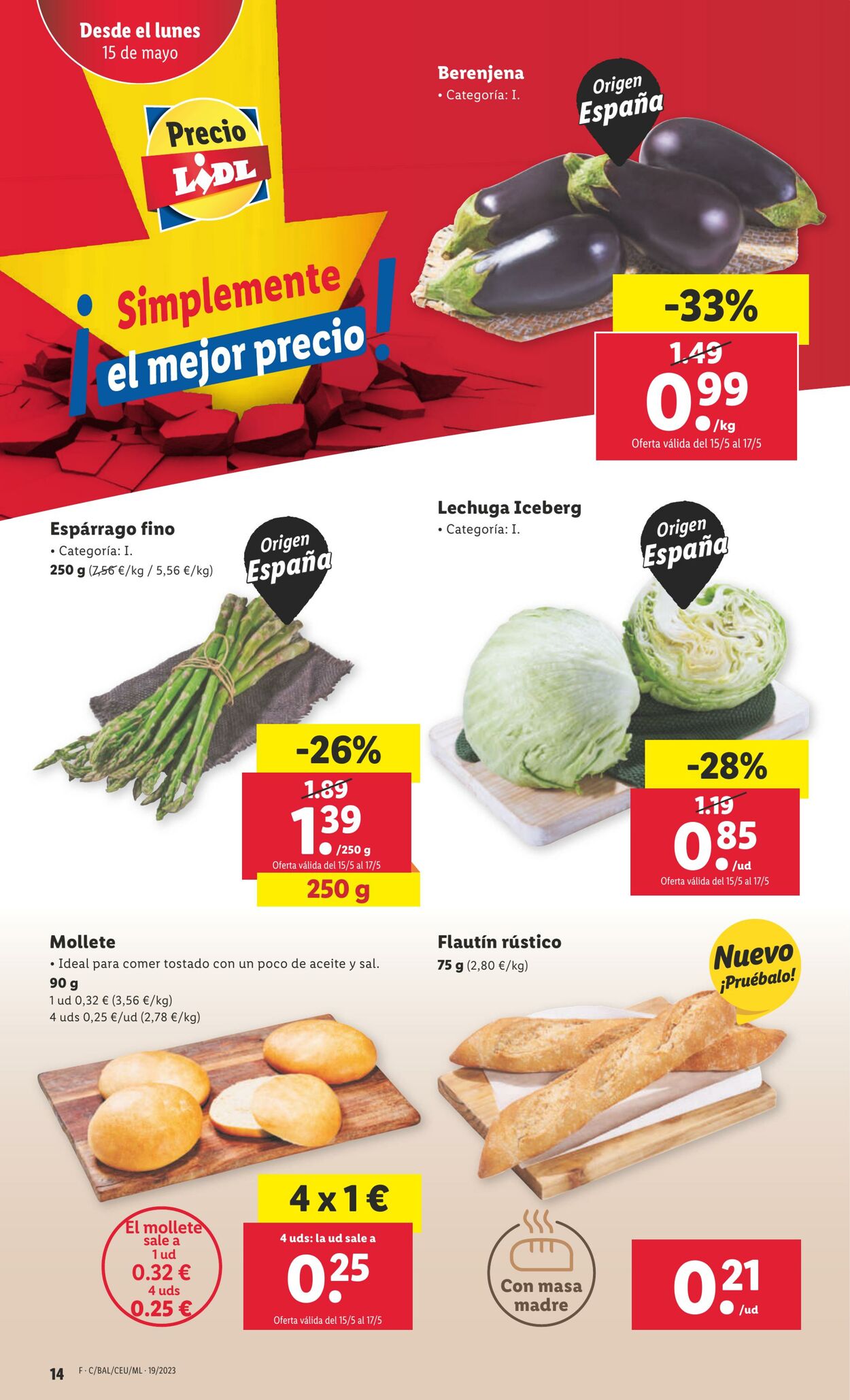 Folleto Lidl 11.05.2023 - 17.05.2023