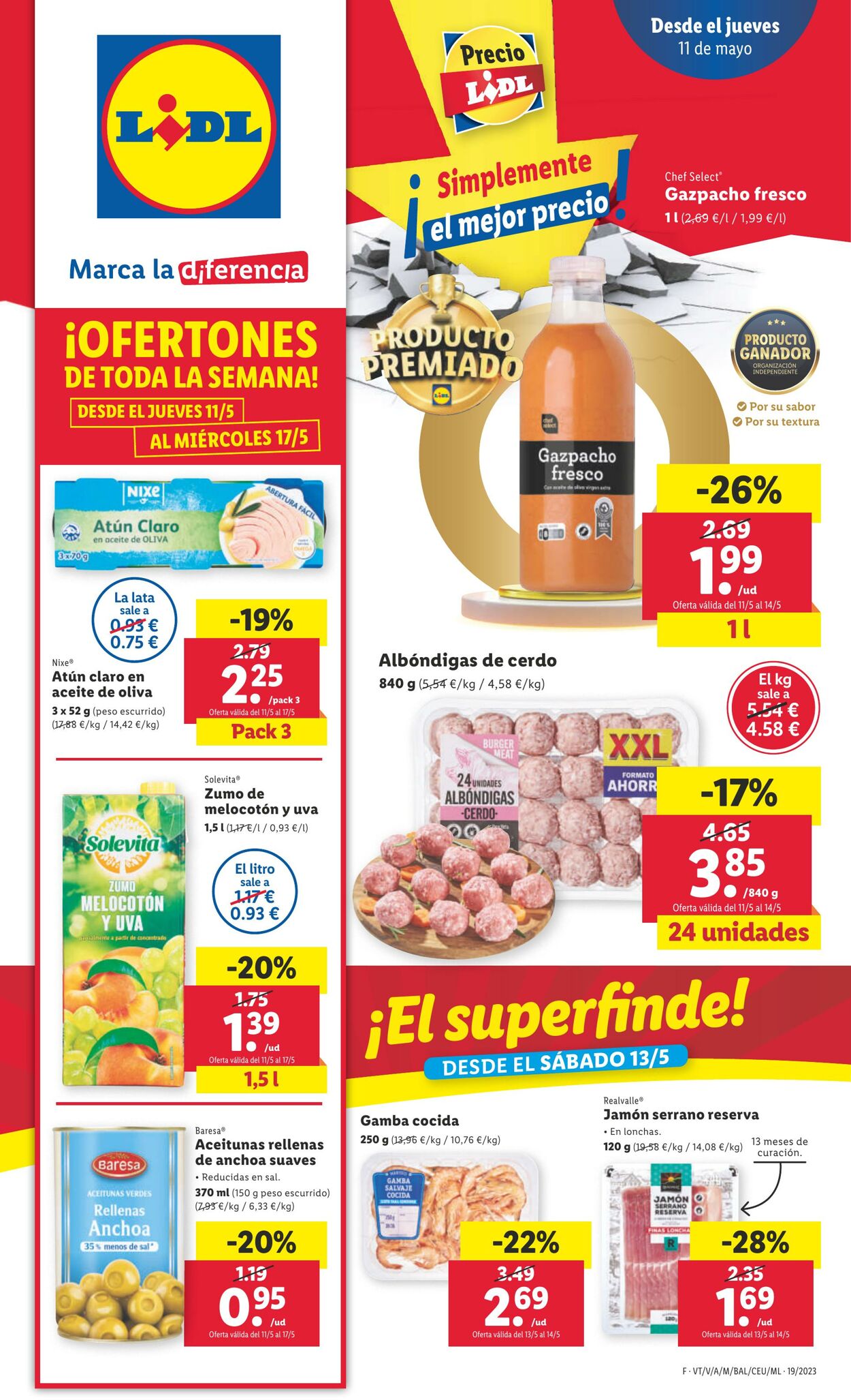 Folleto Lidl 11.05.2023 - 17.05.2023