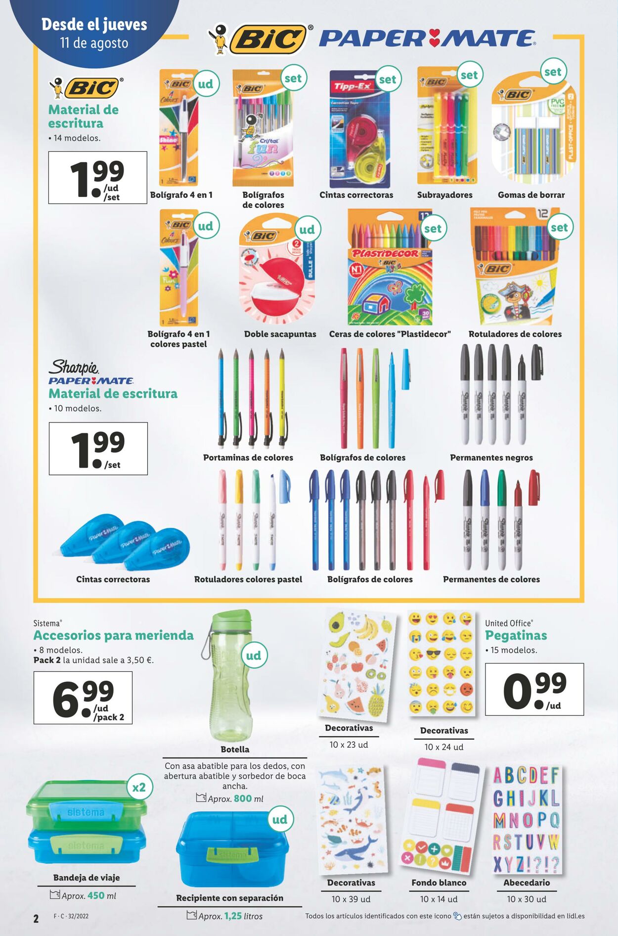 Folleto Lidl 11.08.2022 - 17.08.2022