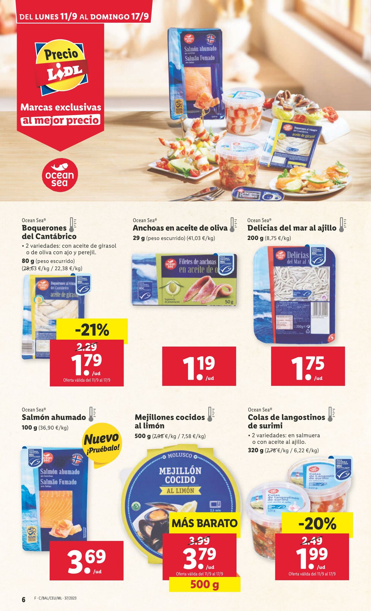 Folleto Lidl 11.09.2023 - 17.09.2023