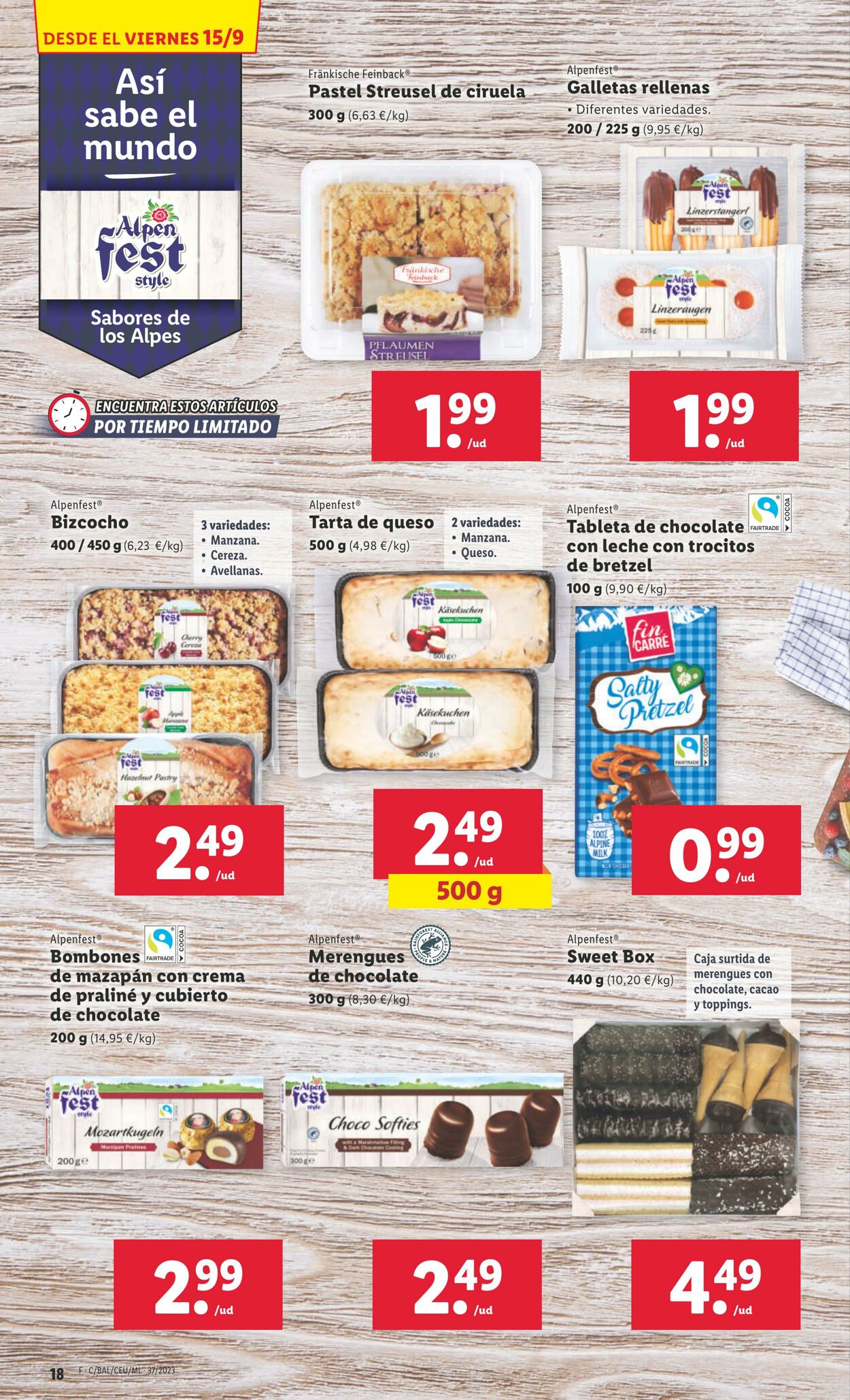 Folleto Lidl 11.09.2023 - 17.09.2023