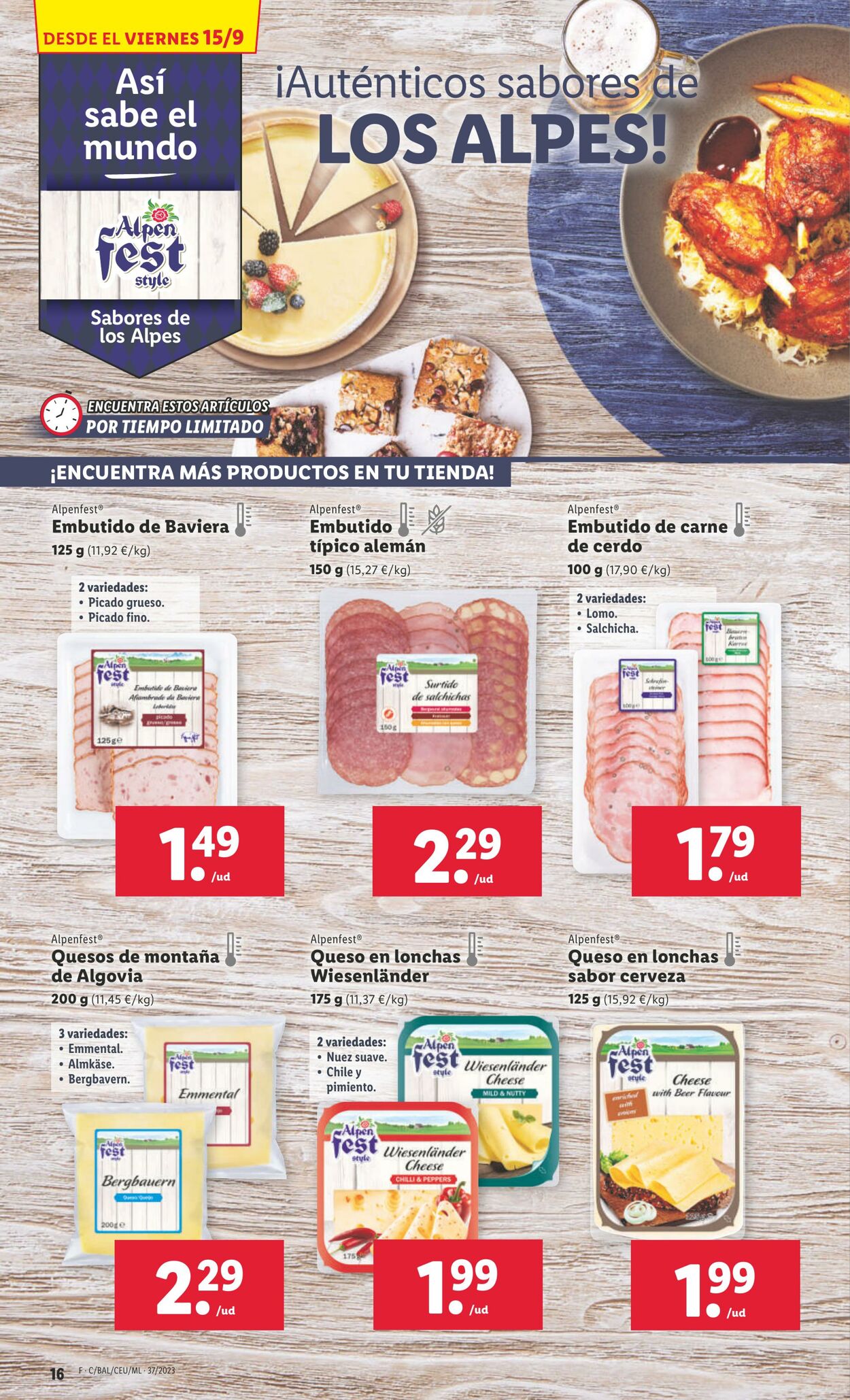 Folleto Lidl 11.09.2023 - 17.09.2023