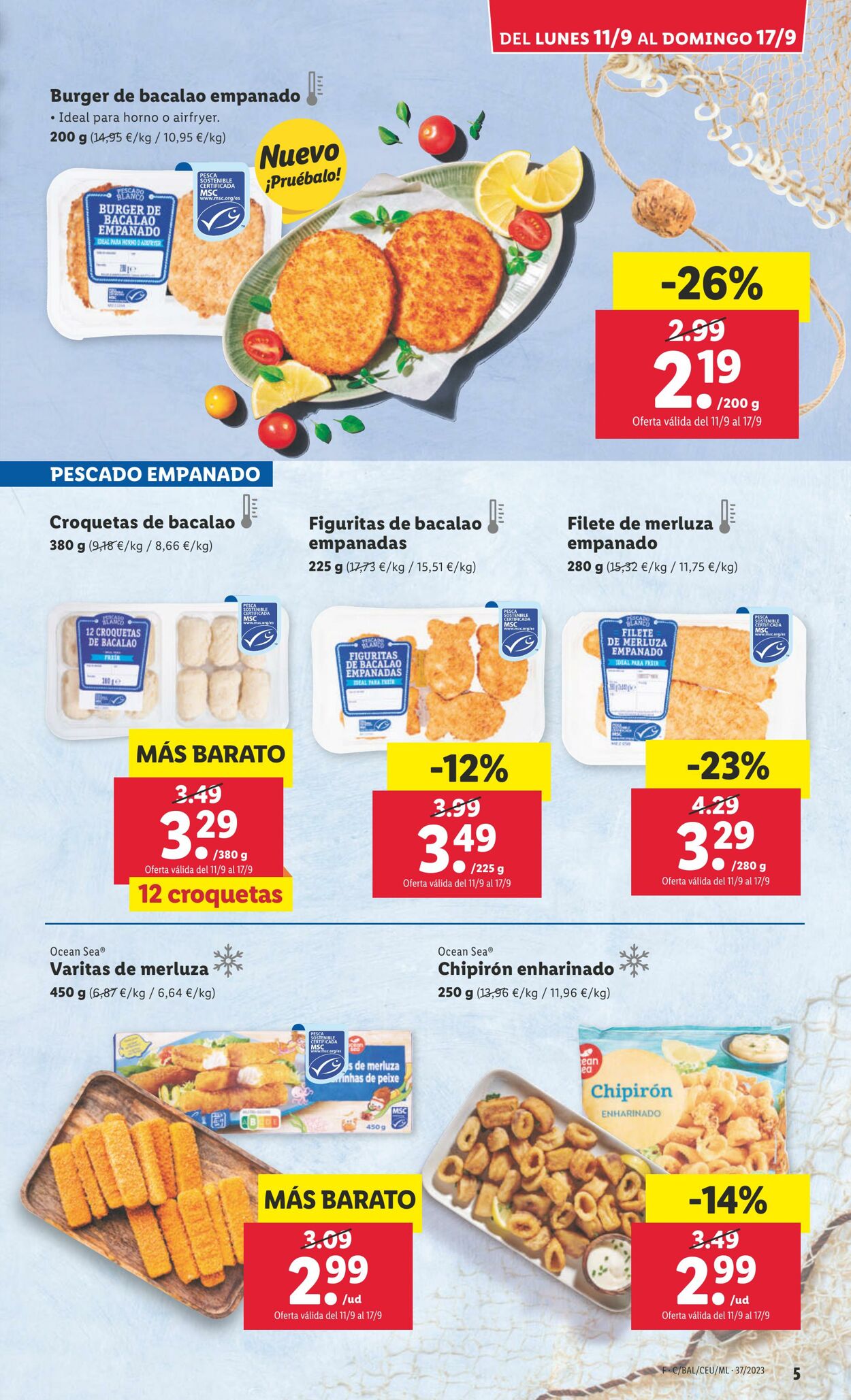 Folleto Lidl 11.09.2023 - 17.09.2023