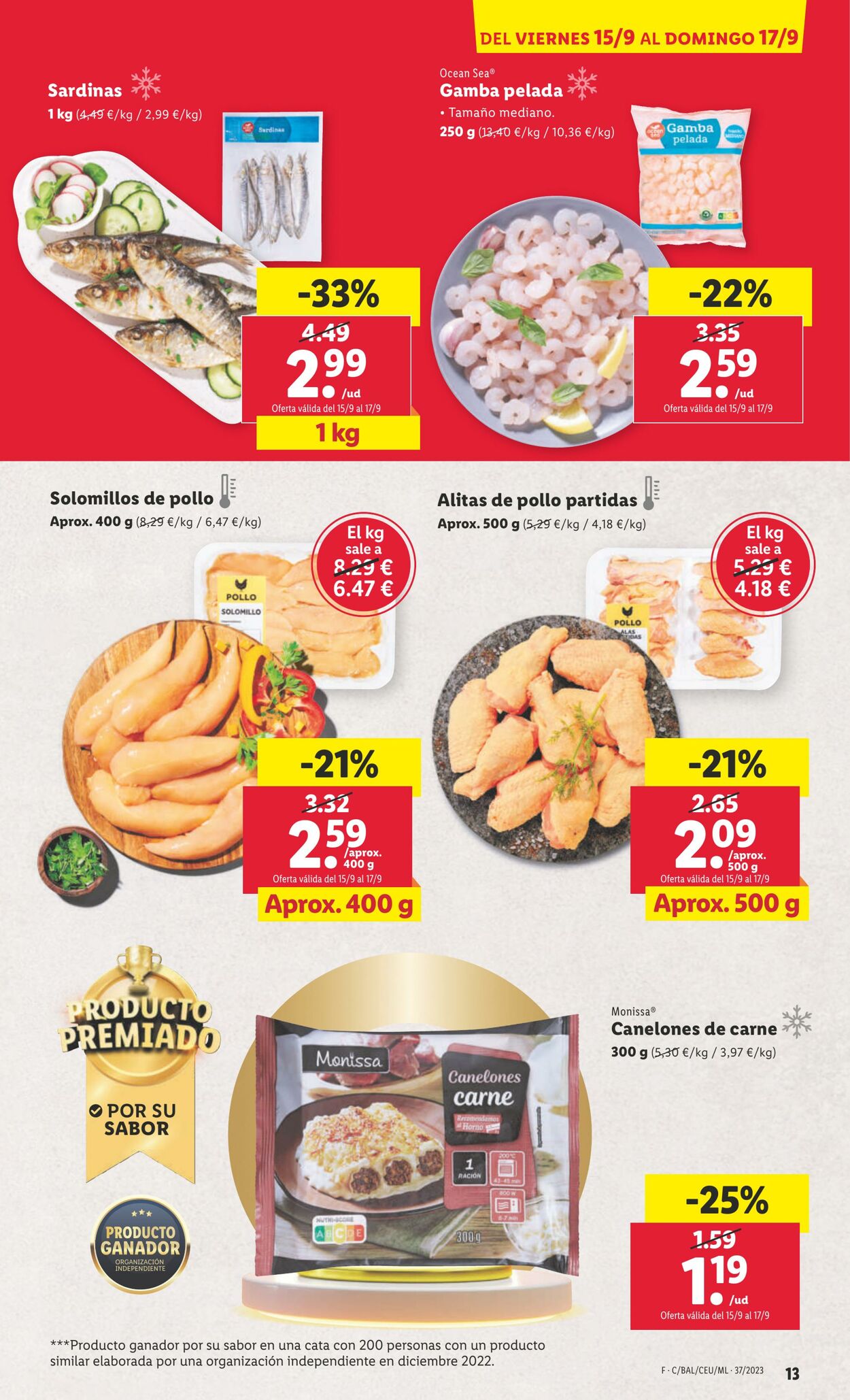 Folleto Lidl 11.09.2023 - 17.09.2023