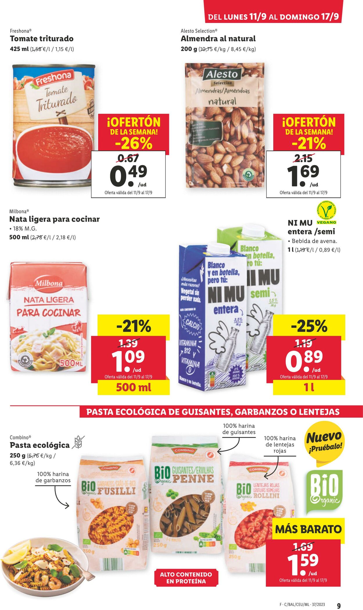 Folleto Lidl 11.09.2023 - 17.09.2023