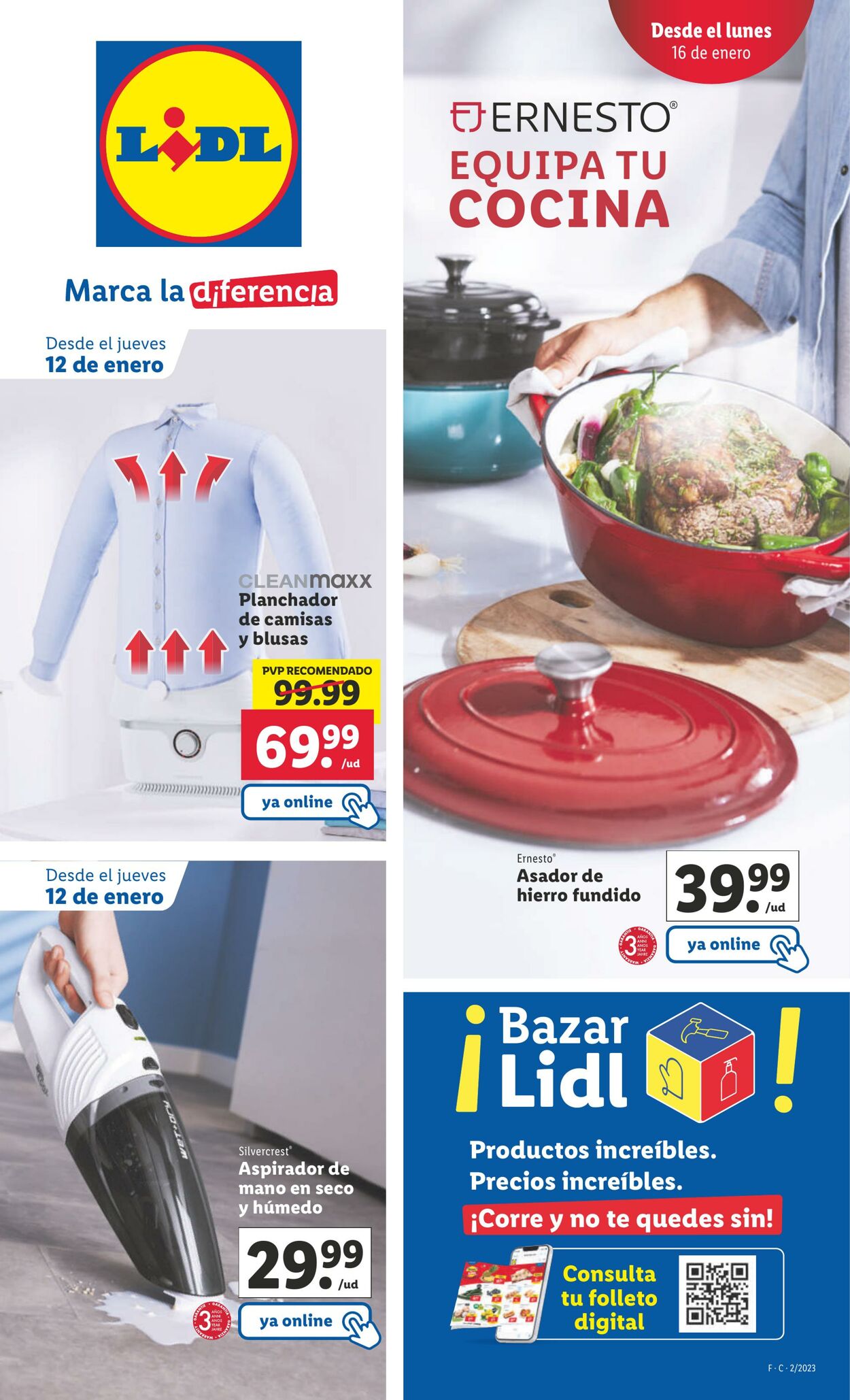 Folleto Lidl 12.01.2023 - 18.01.2023