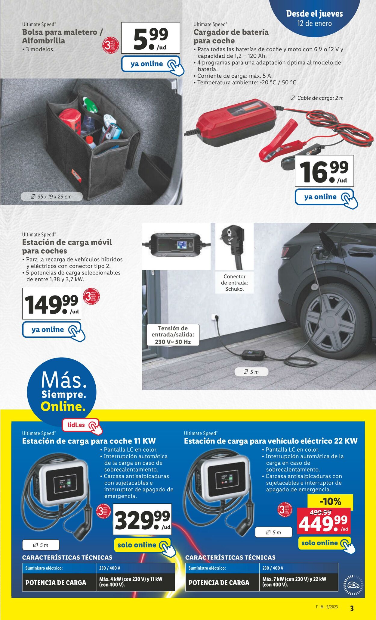 Folleto Lidl 12.01.2023 - 18.01.2023