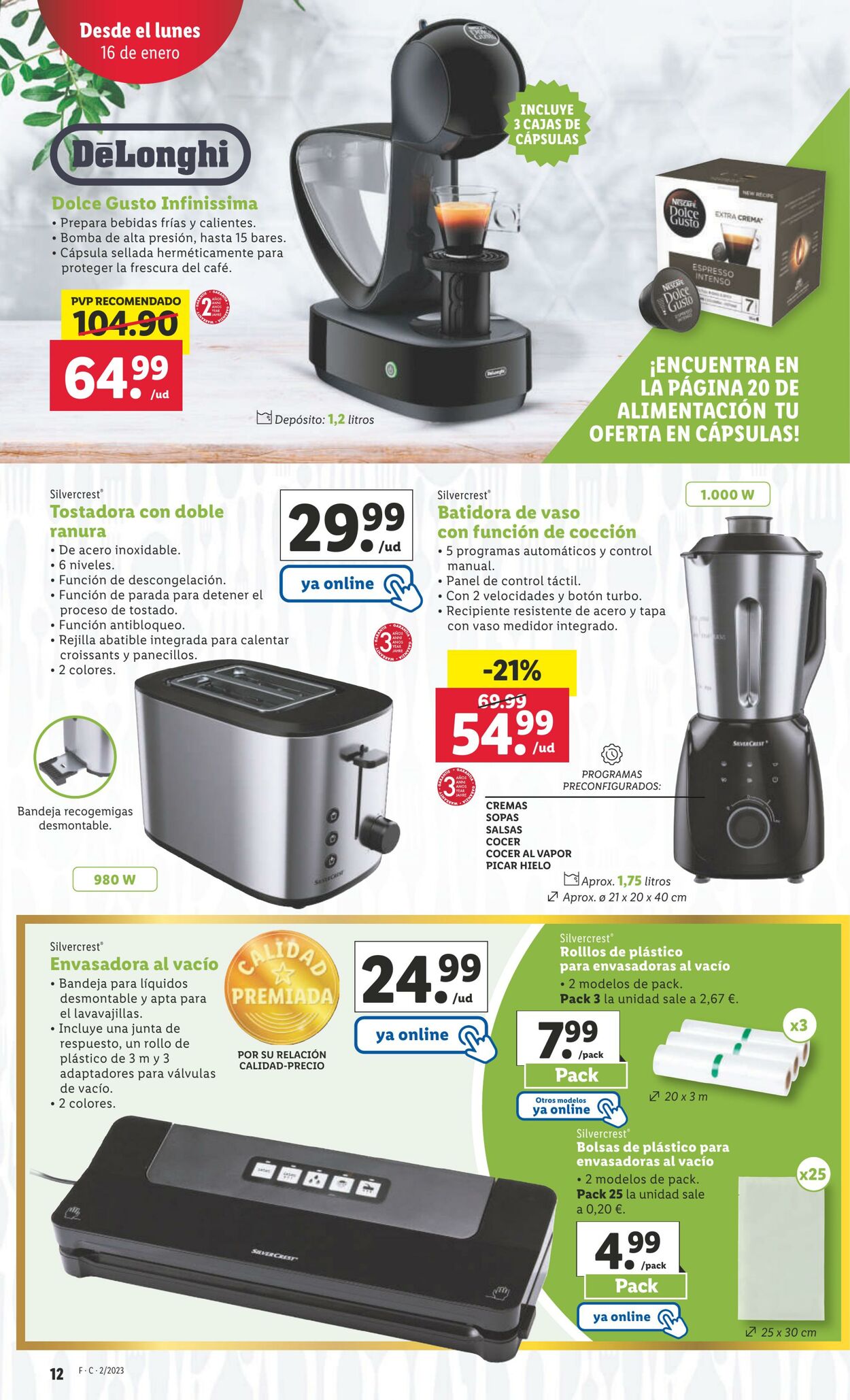 Folleto Lidl 12.01.2023 - 18.01.2023