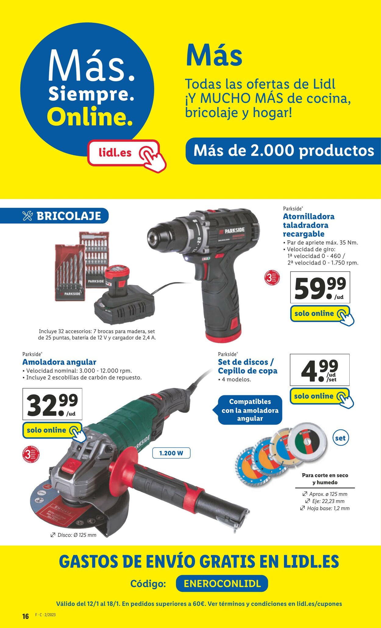 Folleto Lidl 12.01.2023 - 18.01.2023