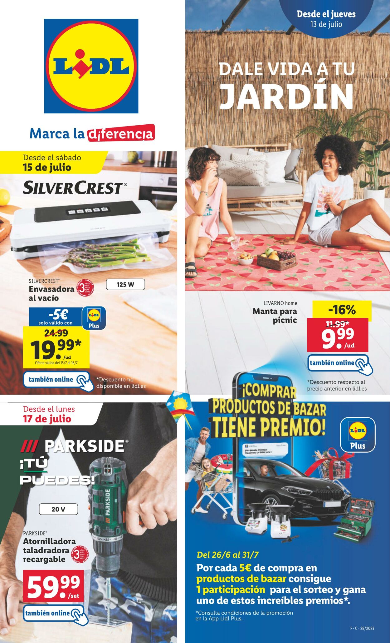 Folleto Lidl 13.07.2023 - 19.07.2023