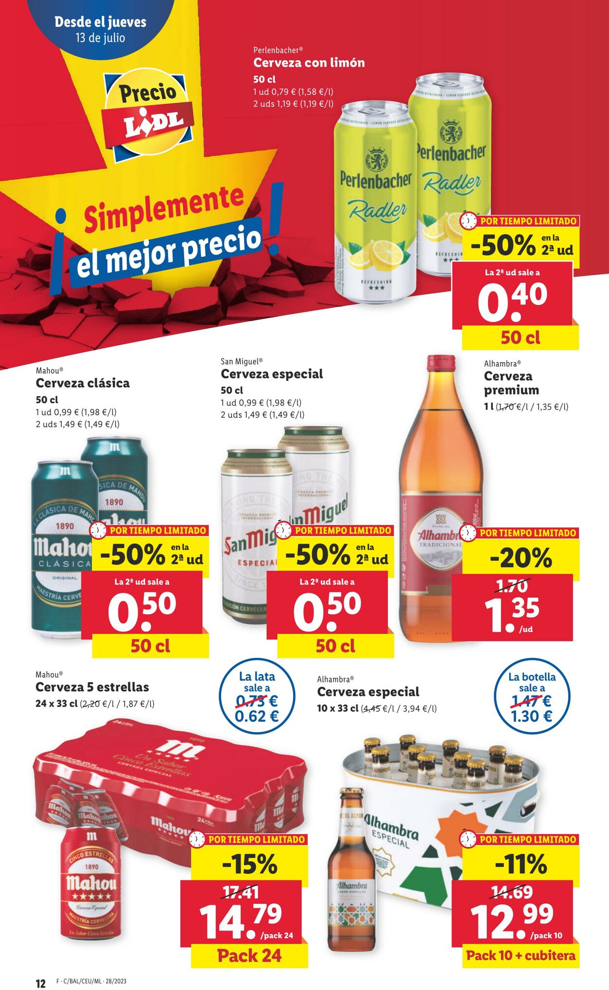 Folleto Lidl 13.07.2023 - 19.07.2023