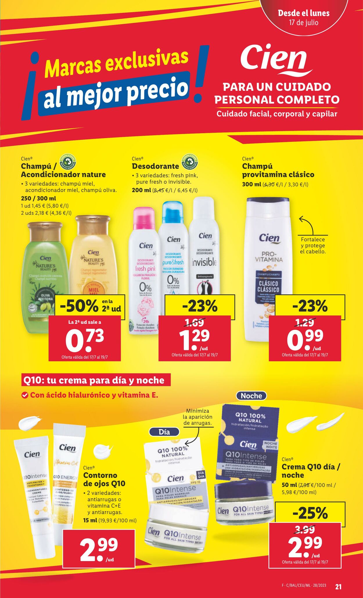 Folleto Lidl 13.07.2023 - 19.07.2023