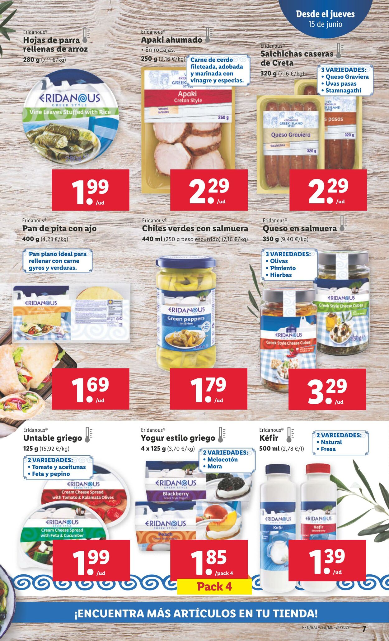 Folleto Lidl 15.06.2023 - 21.06.2023