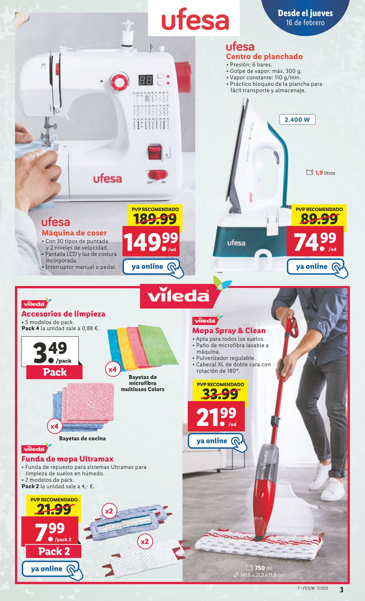 Folleto Lidl 16.02.2023 - 22.02.2023