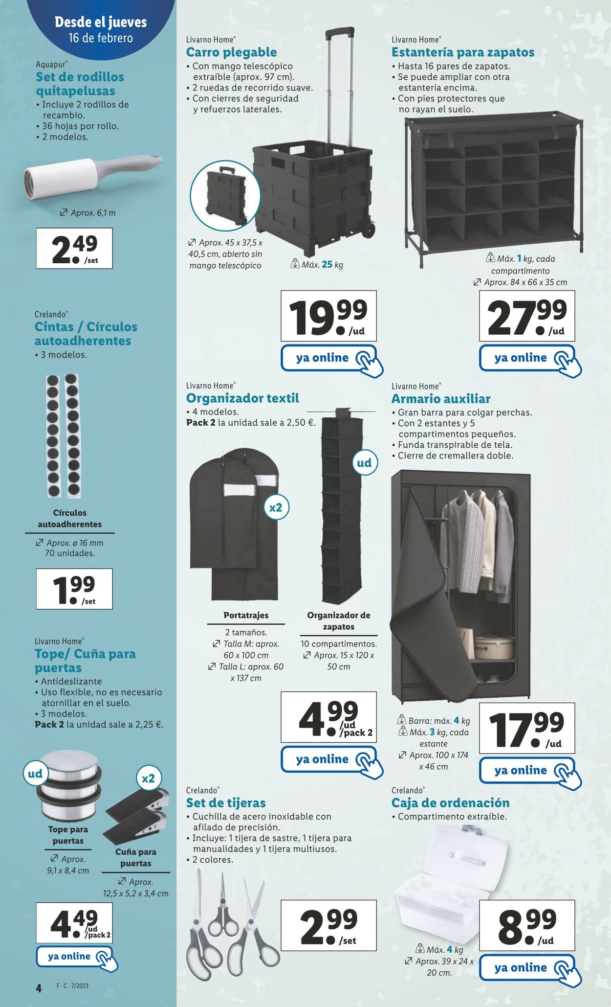 Folleto Lidl 16.02.2023 - 22.02.2023