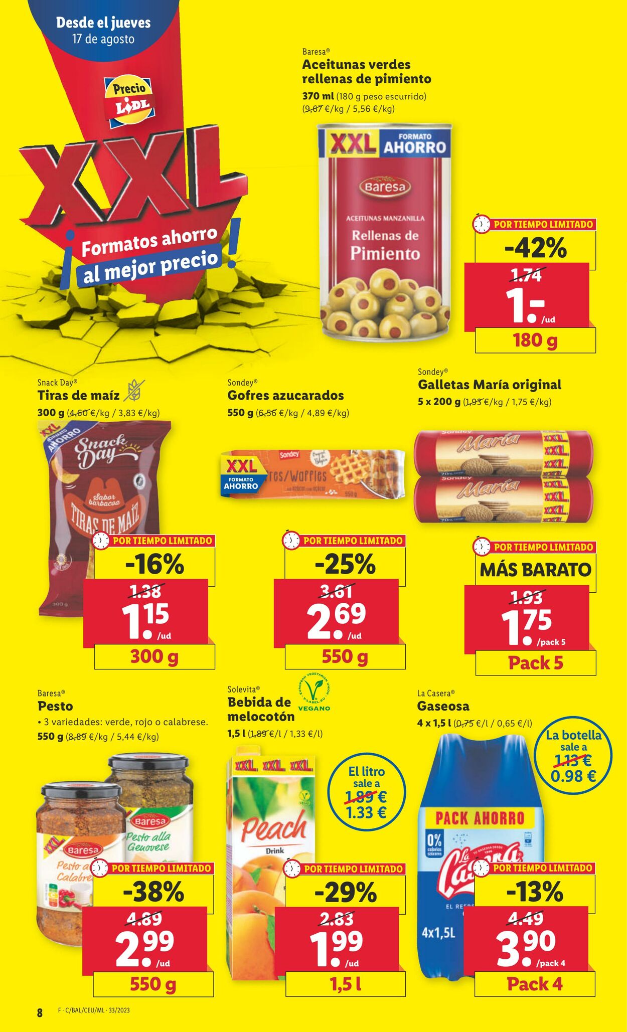 Folleto Lidl 17.08.2023 - 23.08.2023