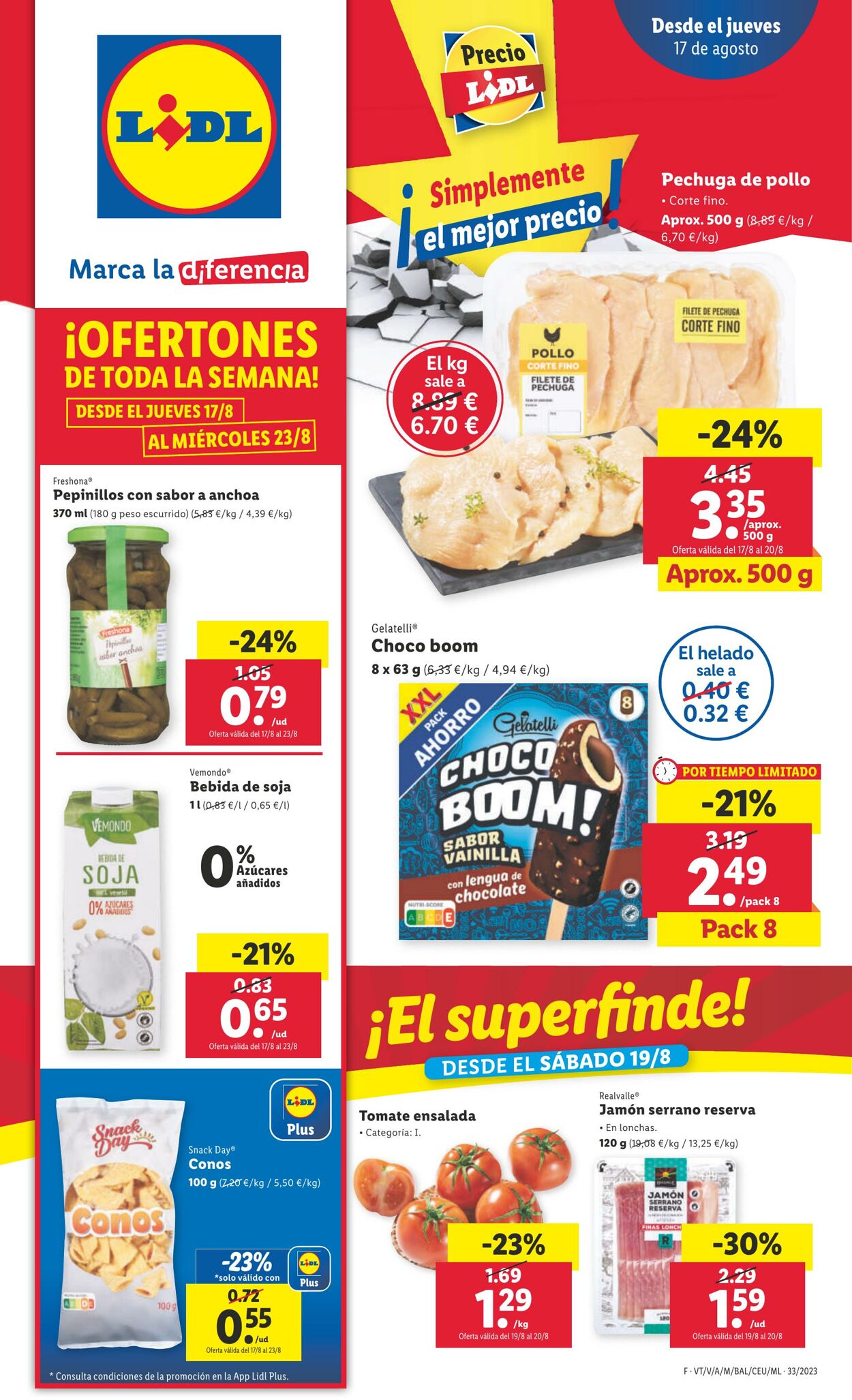 Folleto Lidl 17.08.2023 - 23.08.2023