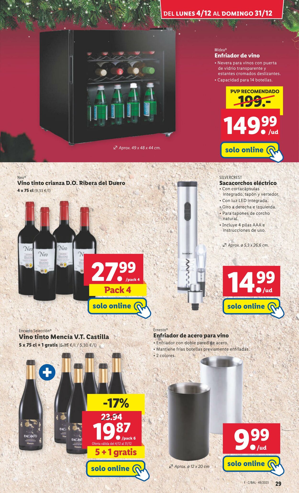 Folleto Lidl 11.12.2023 - 18.12.2023