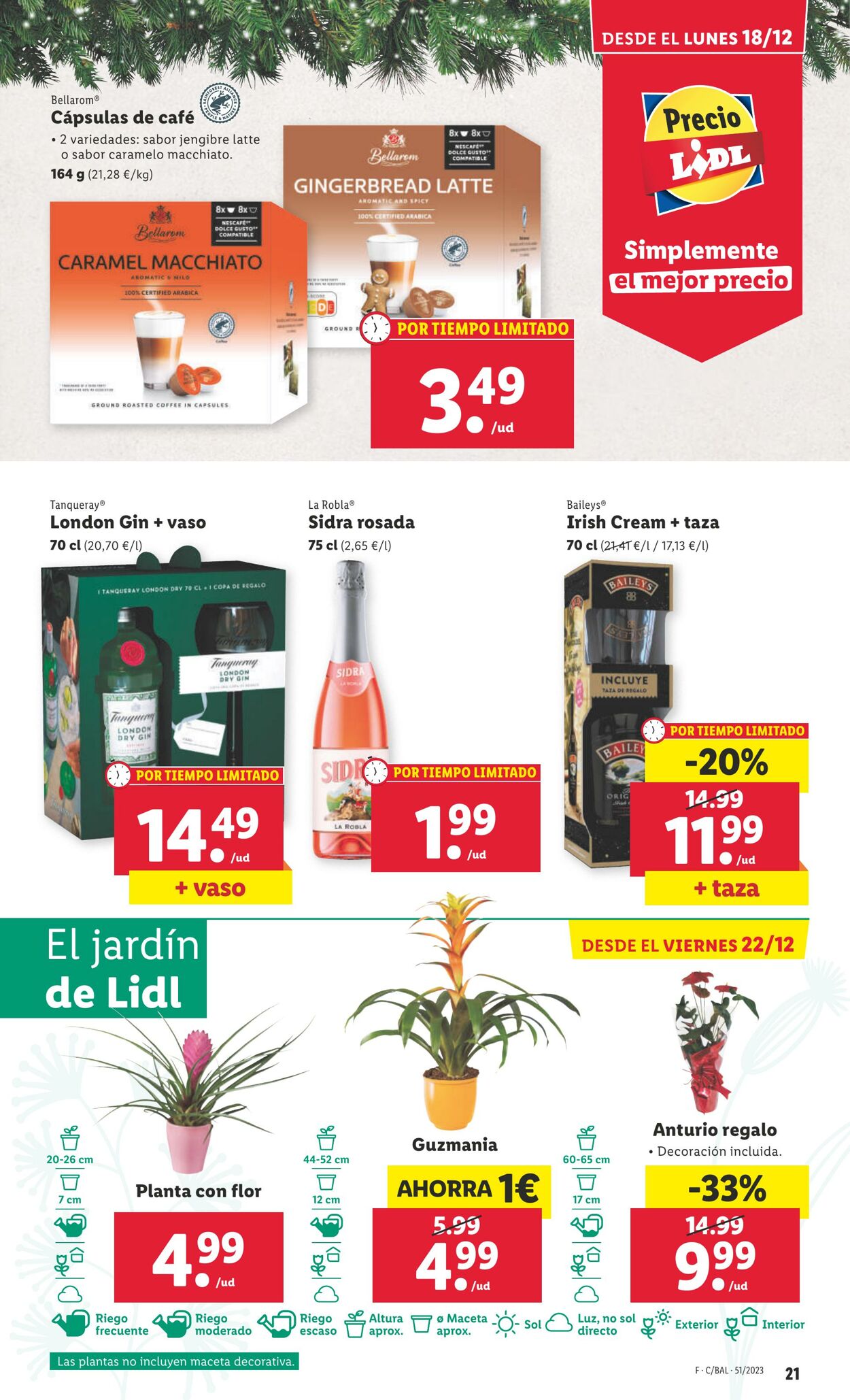 Folleto Lidl 11.12.2023 - 18.12.2023