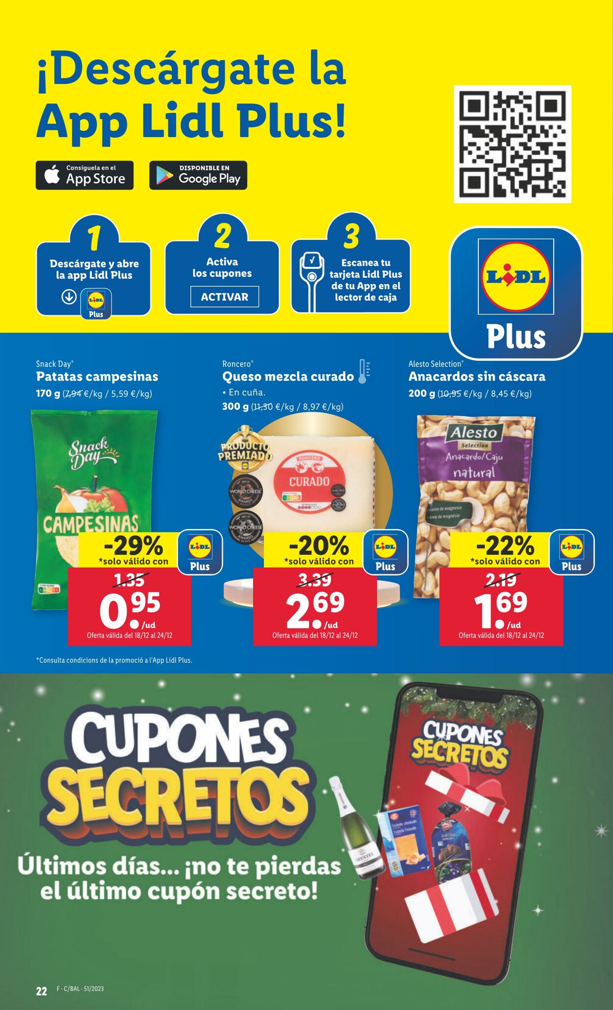 Folleto Lidl 11.12.2023 - 18.12.2023