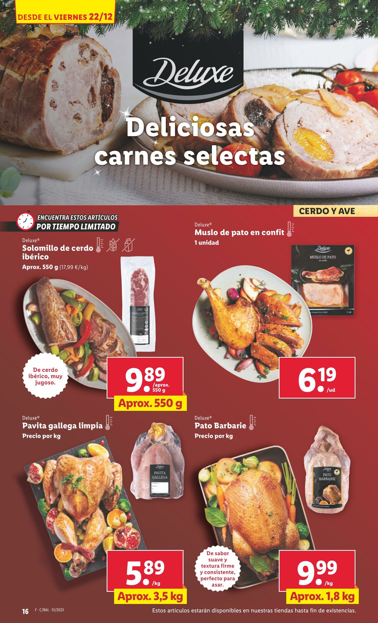 Folleto Lidl 11.12.2023 - 18.12.2023