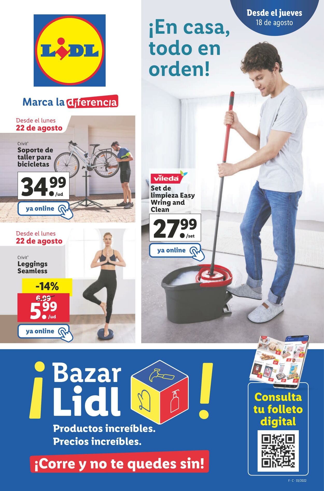 Folleto Lidl 18.08.2022 - 24.08.2022