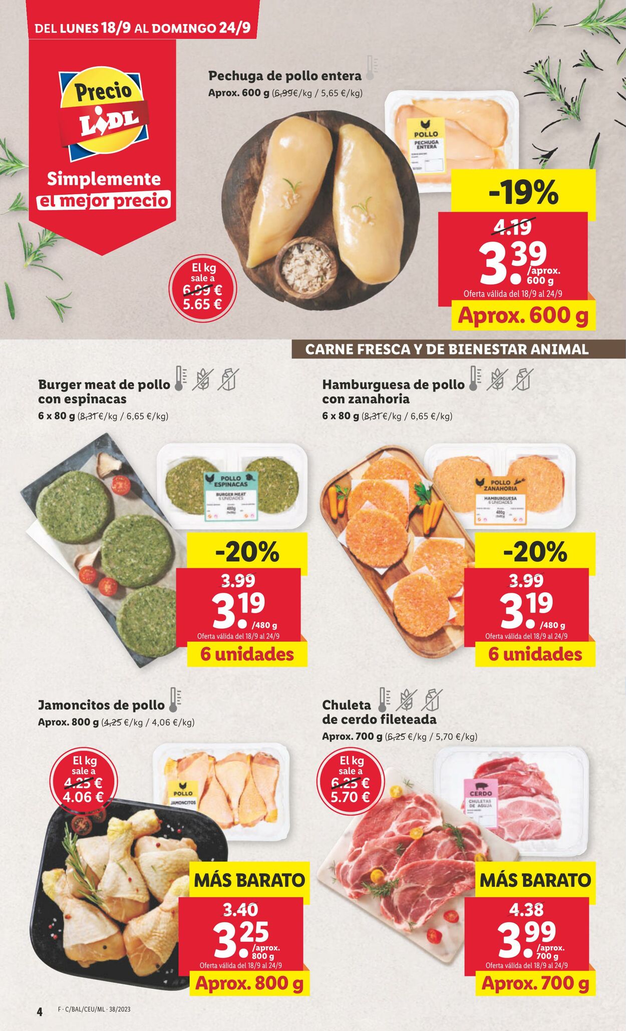 Folleto Lidl 18.09.2023 - 24.09.2023