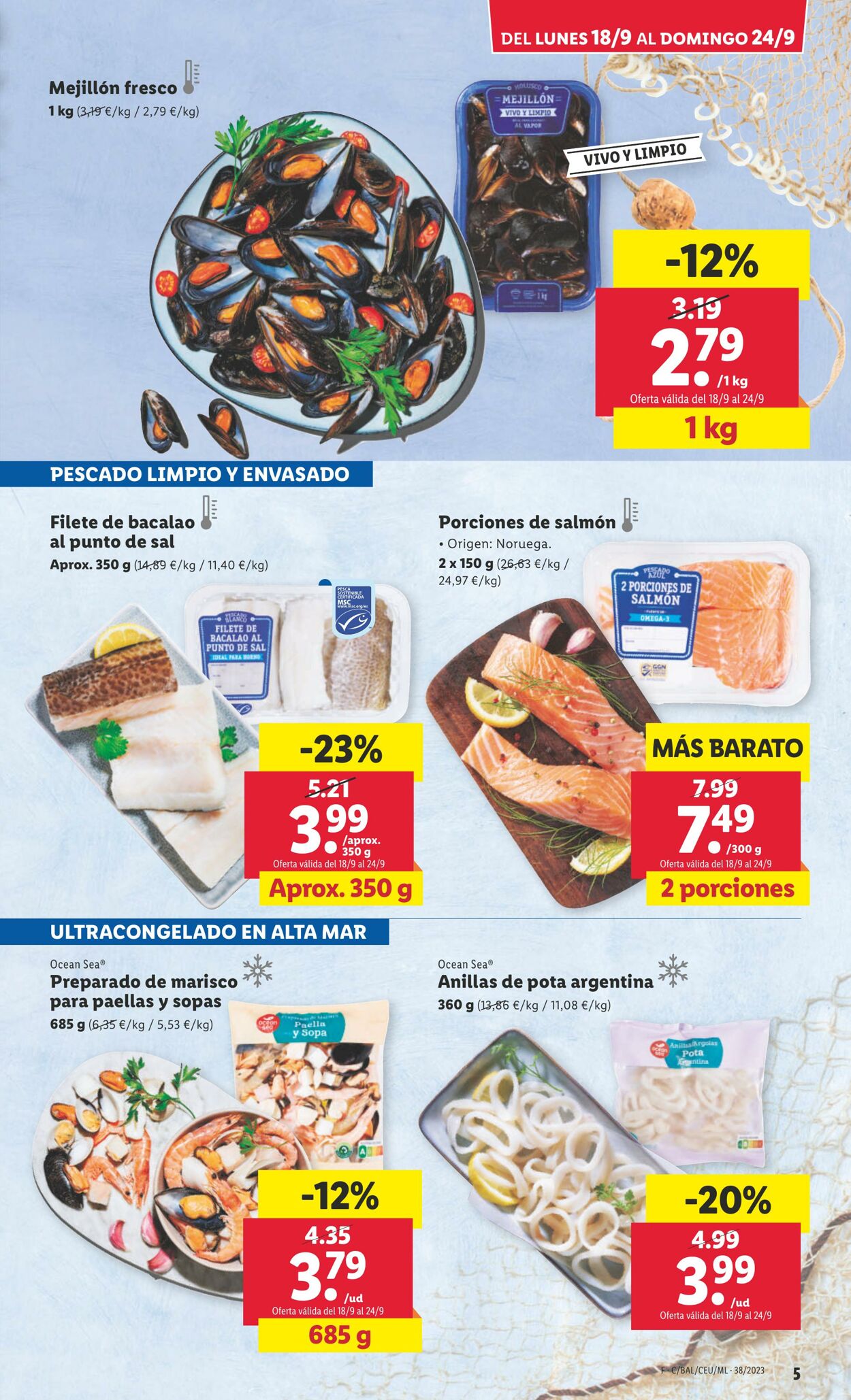 Folleto Lidl 18.09.2023 - 24.09.2023