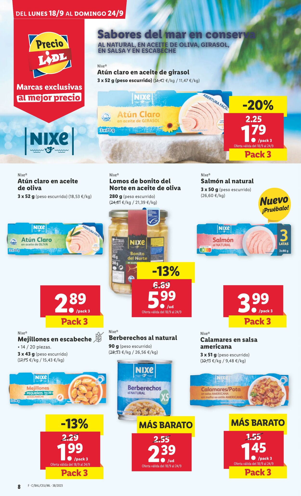 Folleto Lidl 18.09.2023 - 24.09.2023