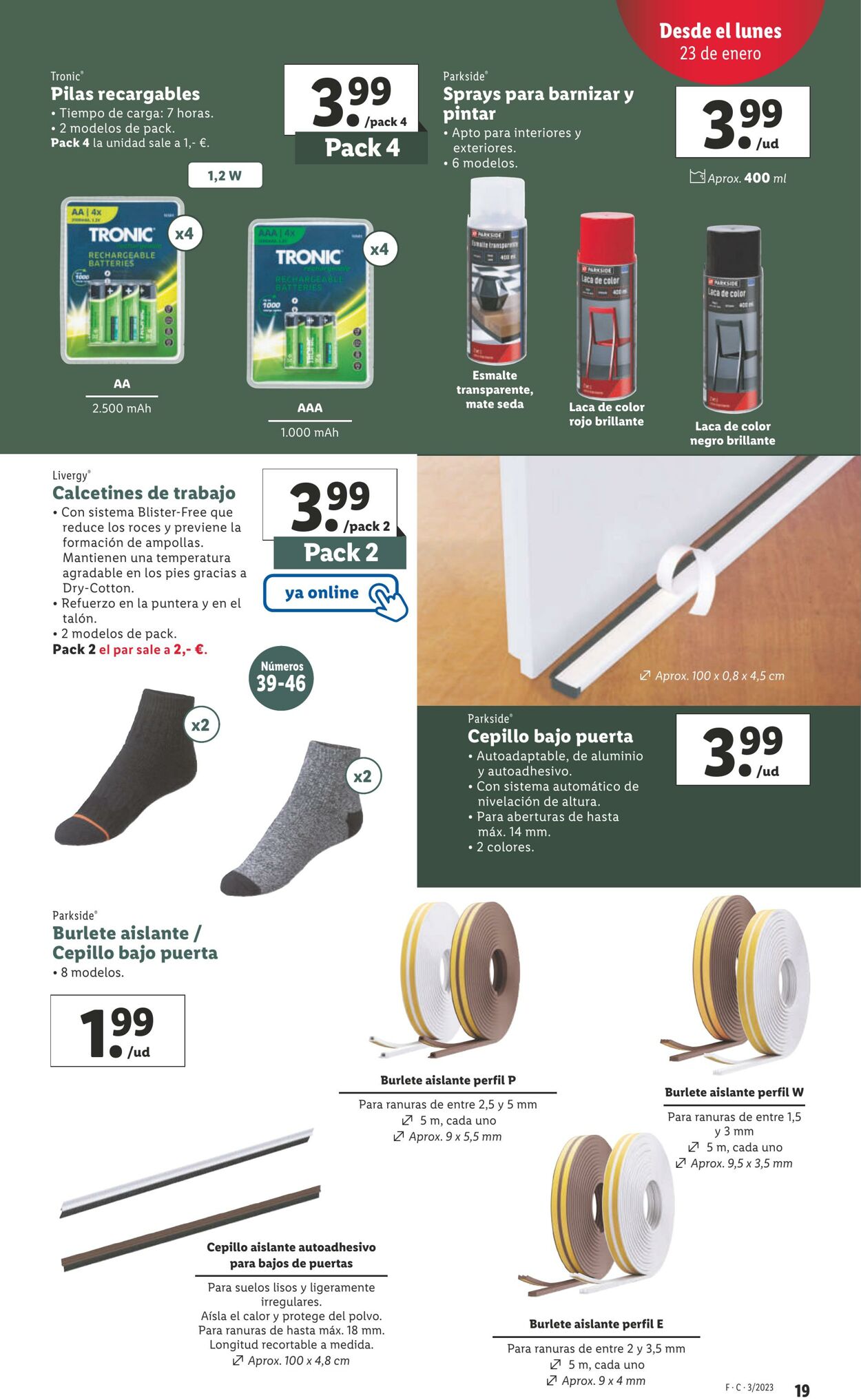 Folleto Lidl 19.01.2023 - 25.01.2023