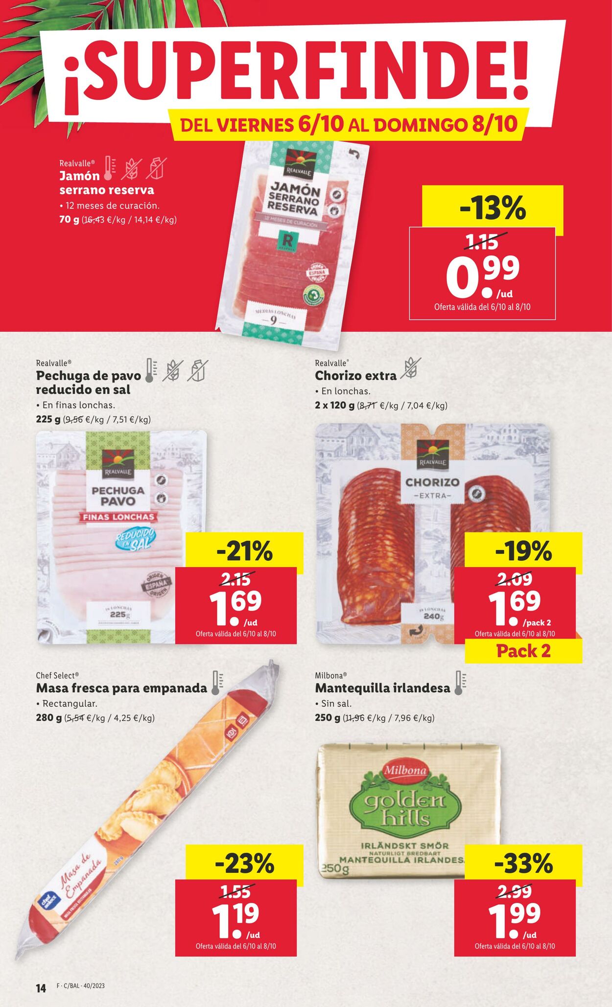 Folleto Lidl 02.10.2023 - 08.10.2023