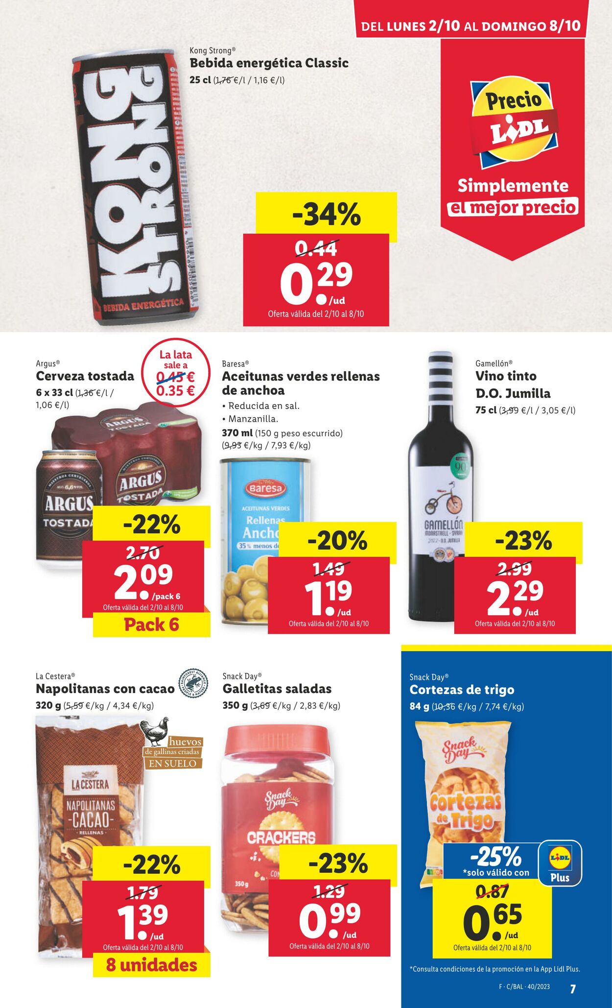 Folleto Lidl 02.10.2023 - 08.10.2023