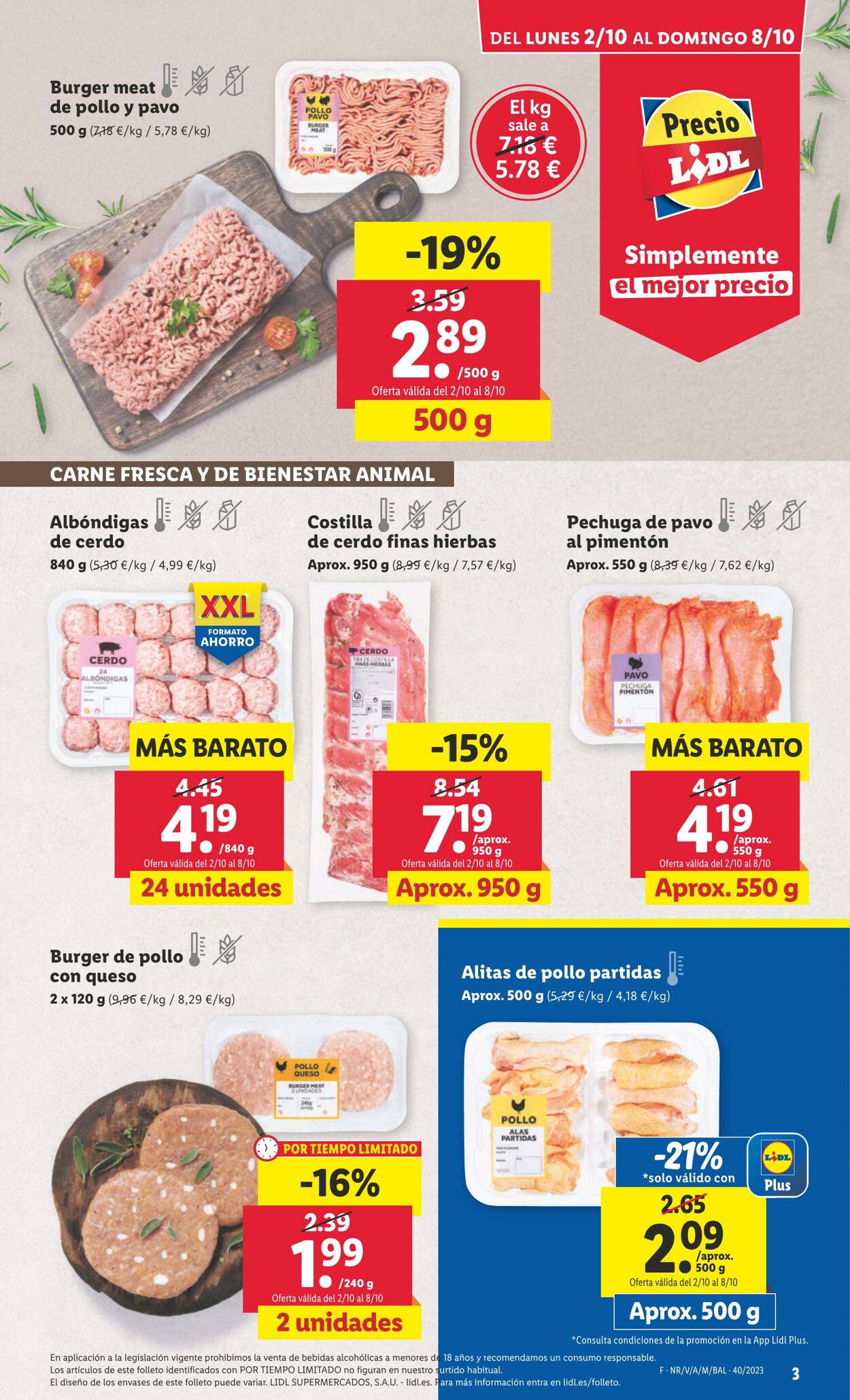 Folleto Lidl 02.10.2023 - 08.10.2023