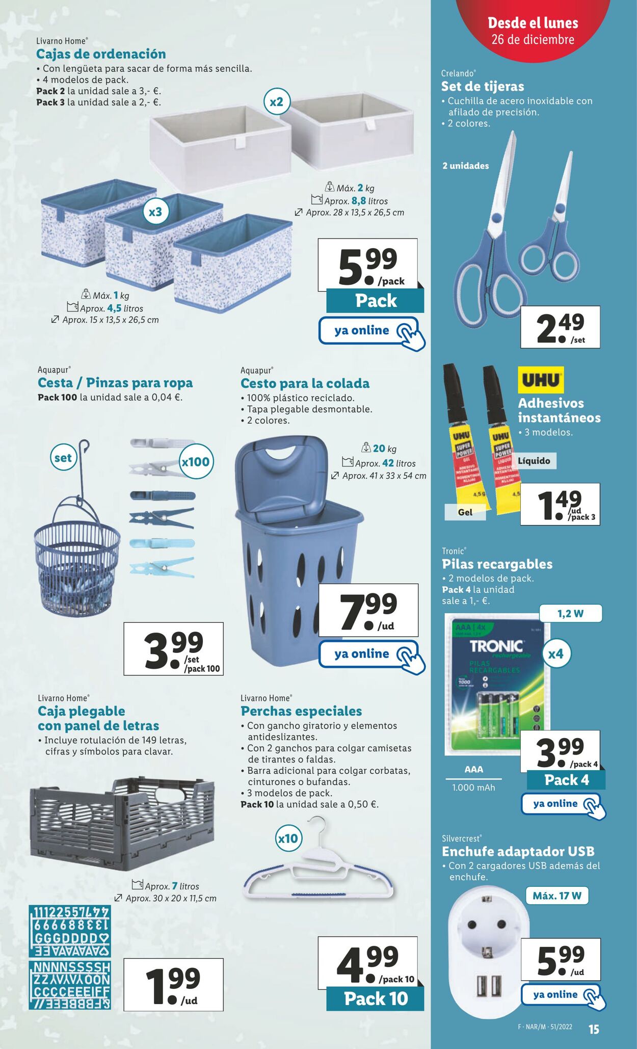 Folleto Lidl 22.12.2022 - 28.12.2022