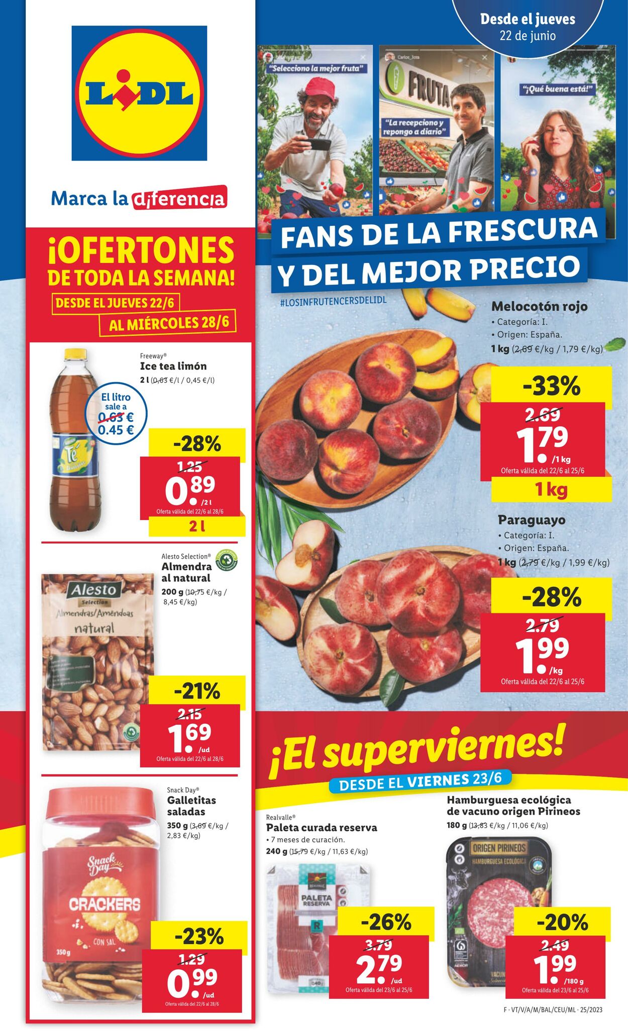 Folleto Lidl 22.06.2023 - 29.06.2023