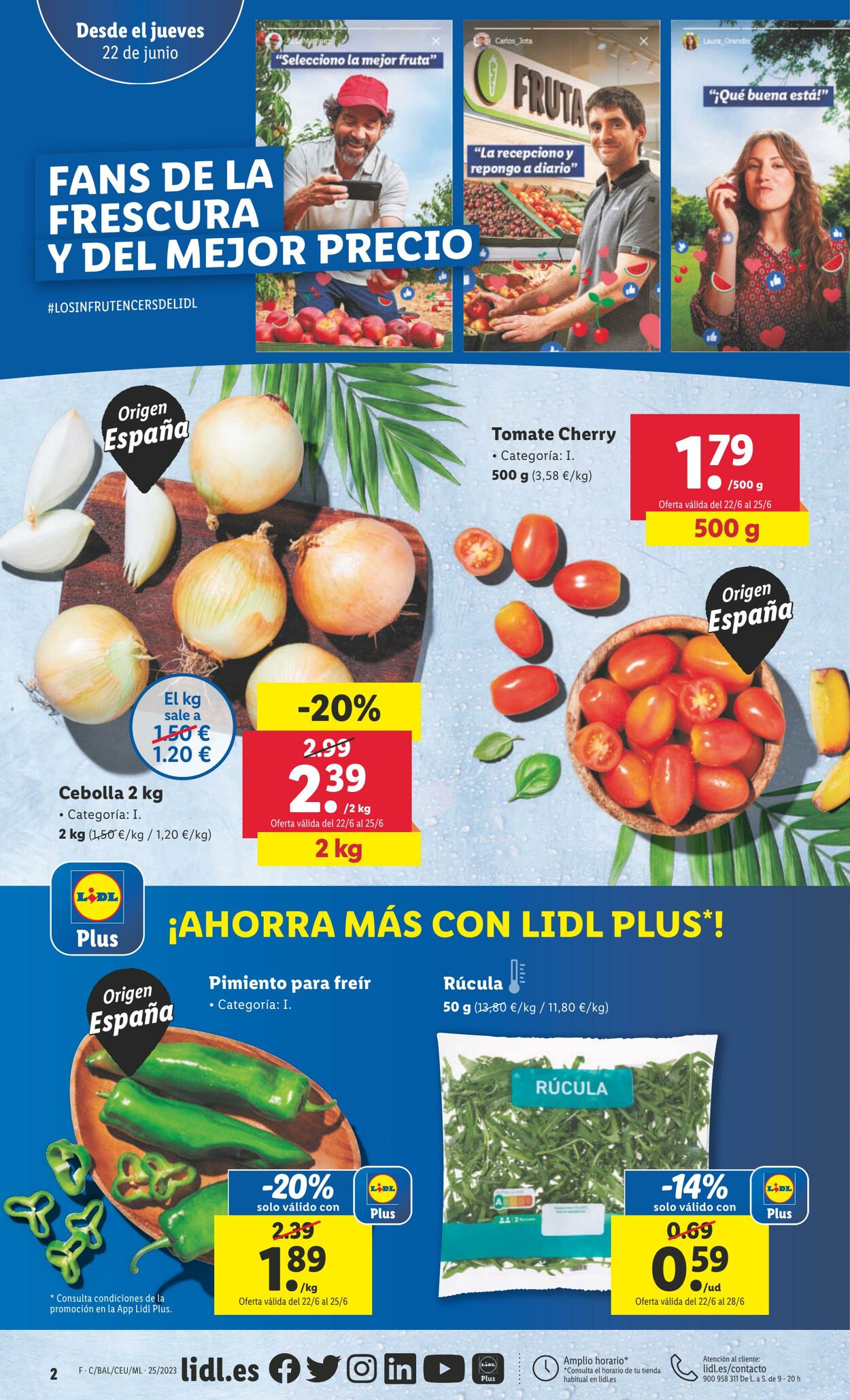 Folleto Lidl 22.06.2023 - 29.06.2023