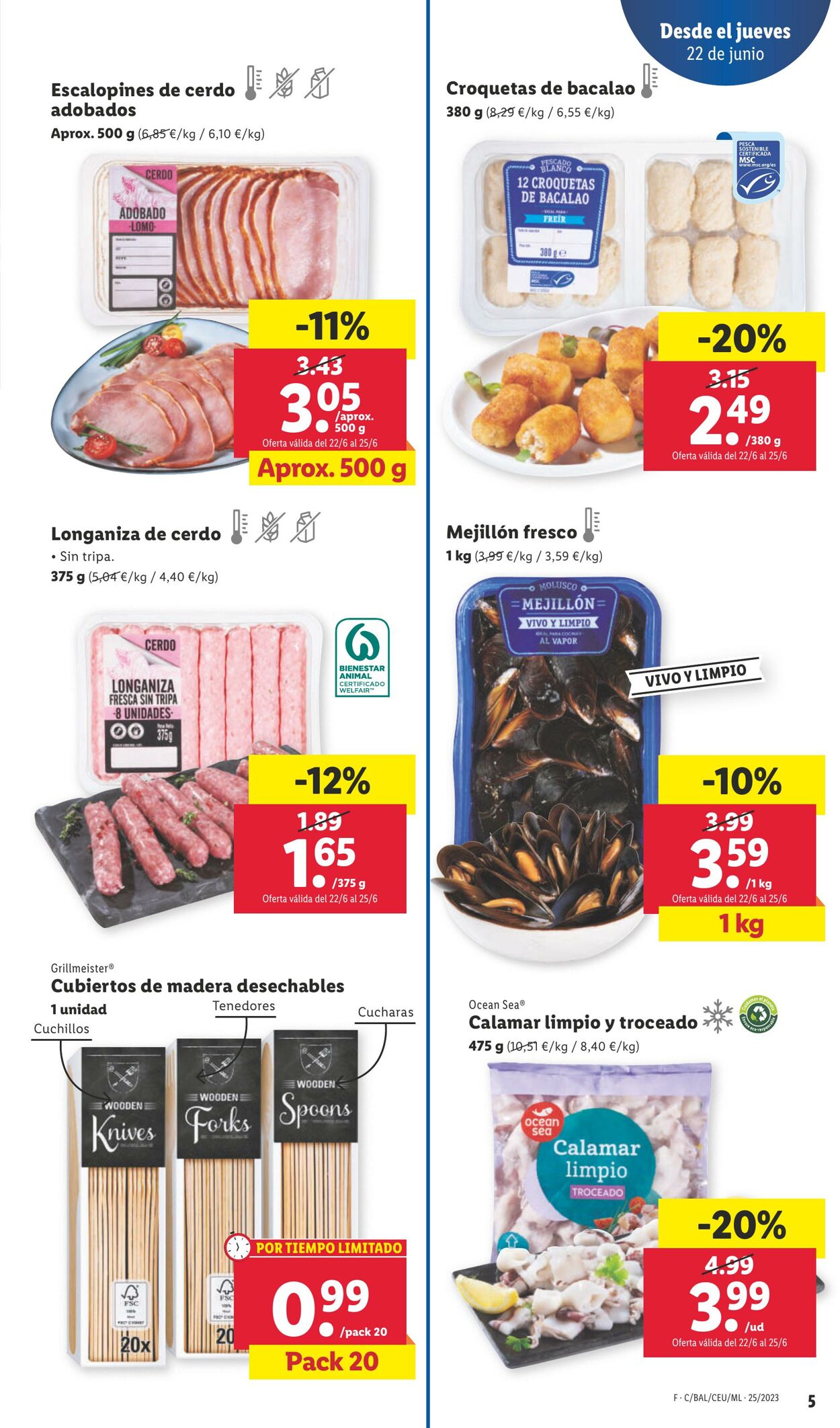 Folleto Lidl 22.06.2023 - 29.06.2023