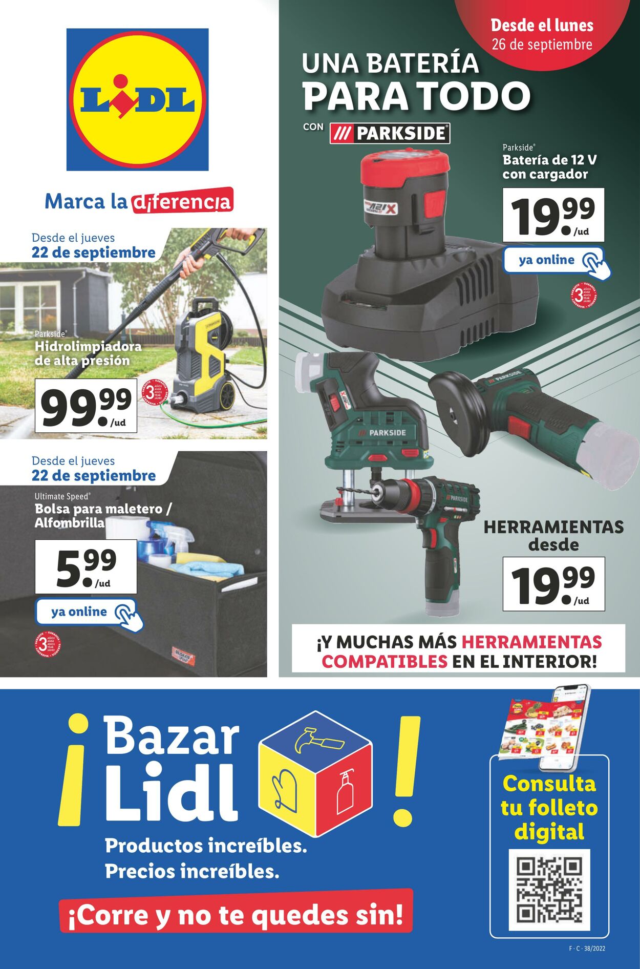 Folleto Lidl 26.09.2022 - 02.10.2022