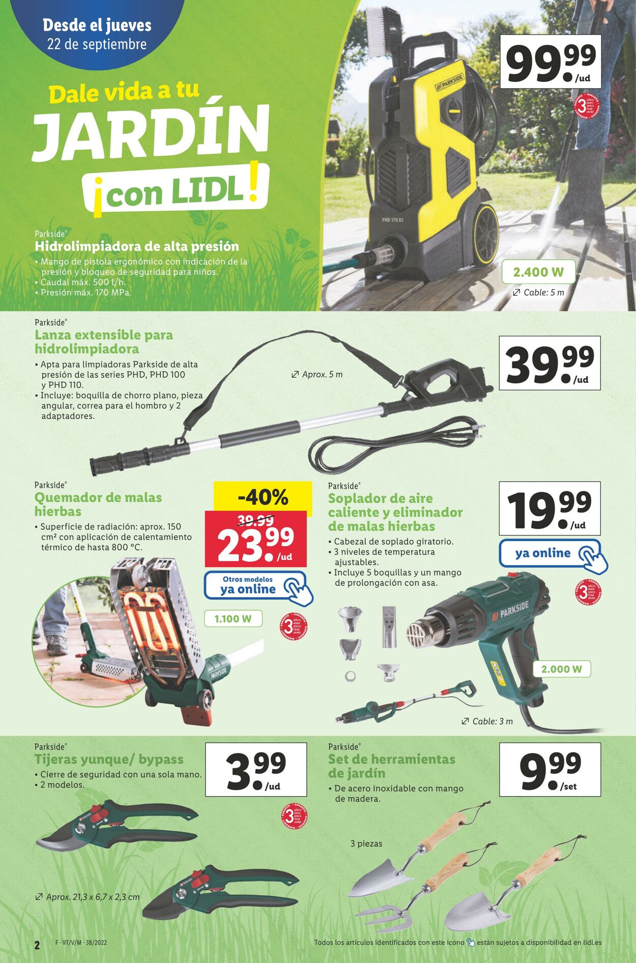 Folleto Lidl 26.09.2022 - 02.10.2022