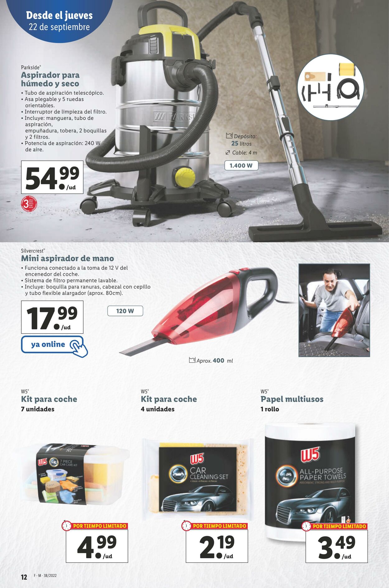 Folleto Lidl 26.09.2022 - 02.10.2022